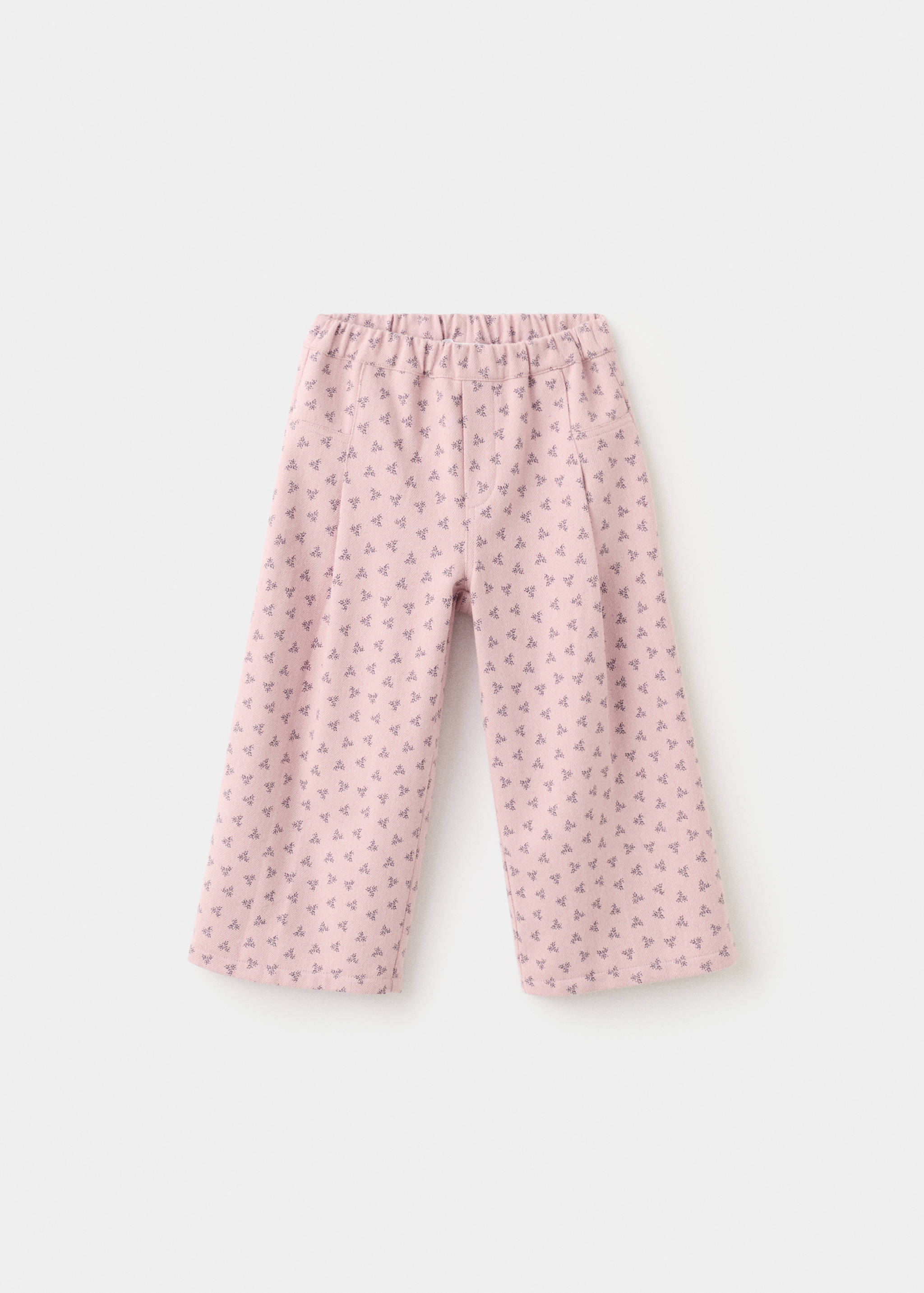 Pantalon droit à fleurs - Article sans modèle