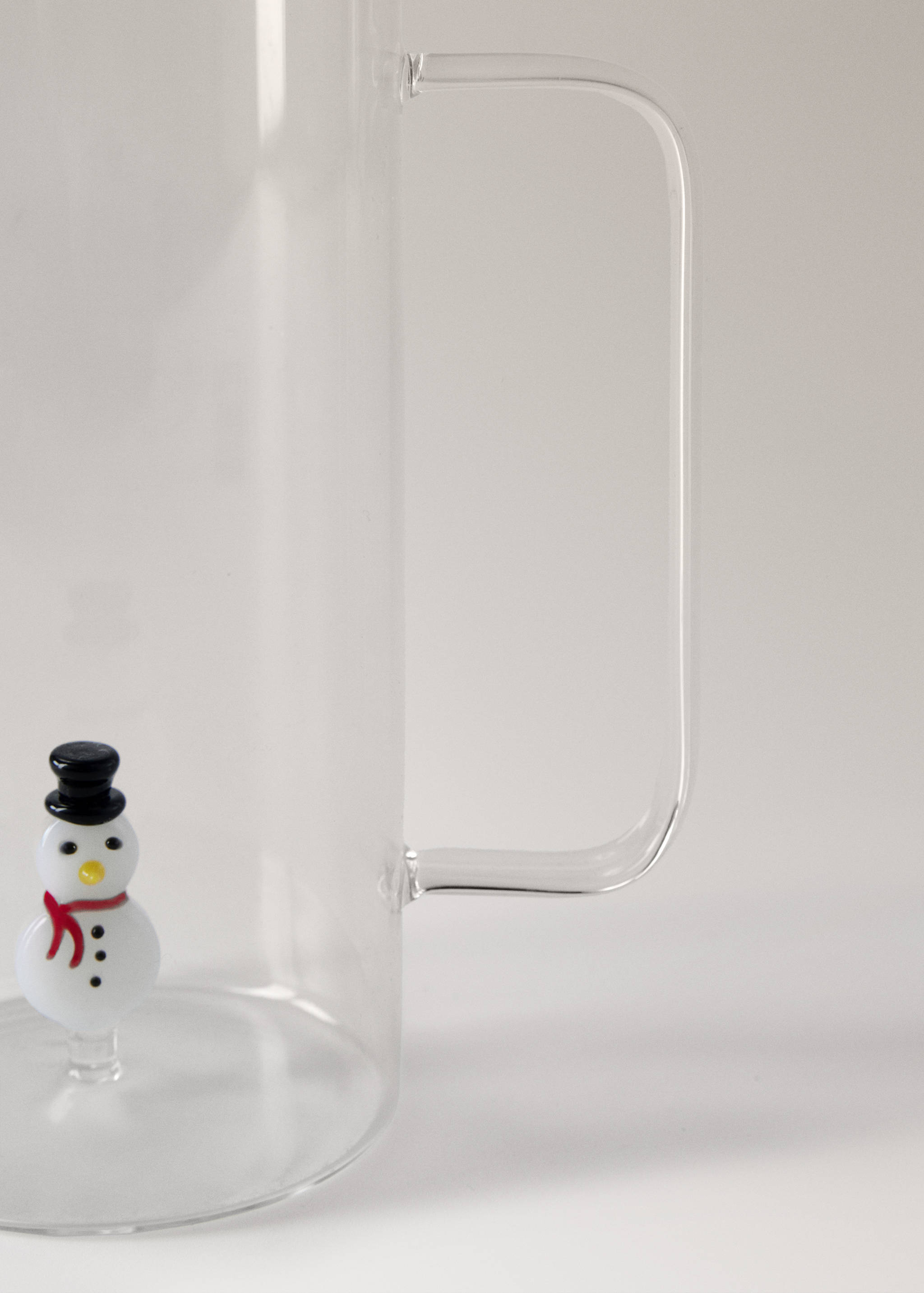 Glaskrug mit Schneemann-Motiv - Detail des Artikels 2