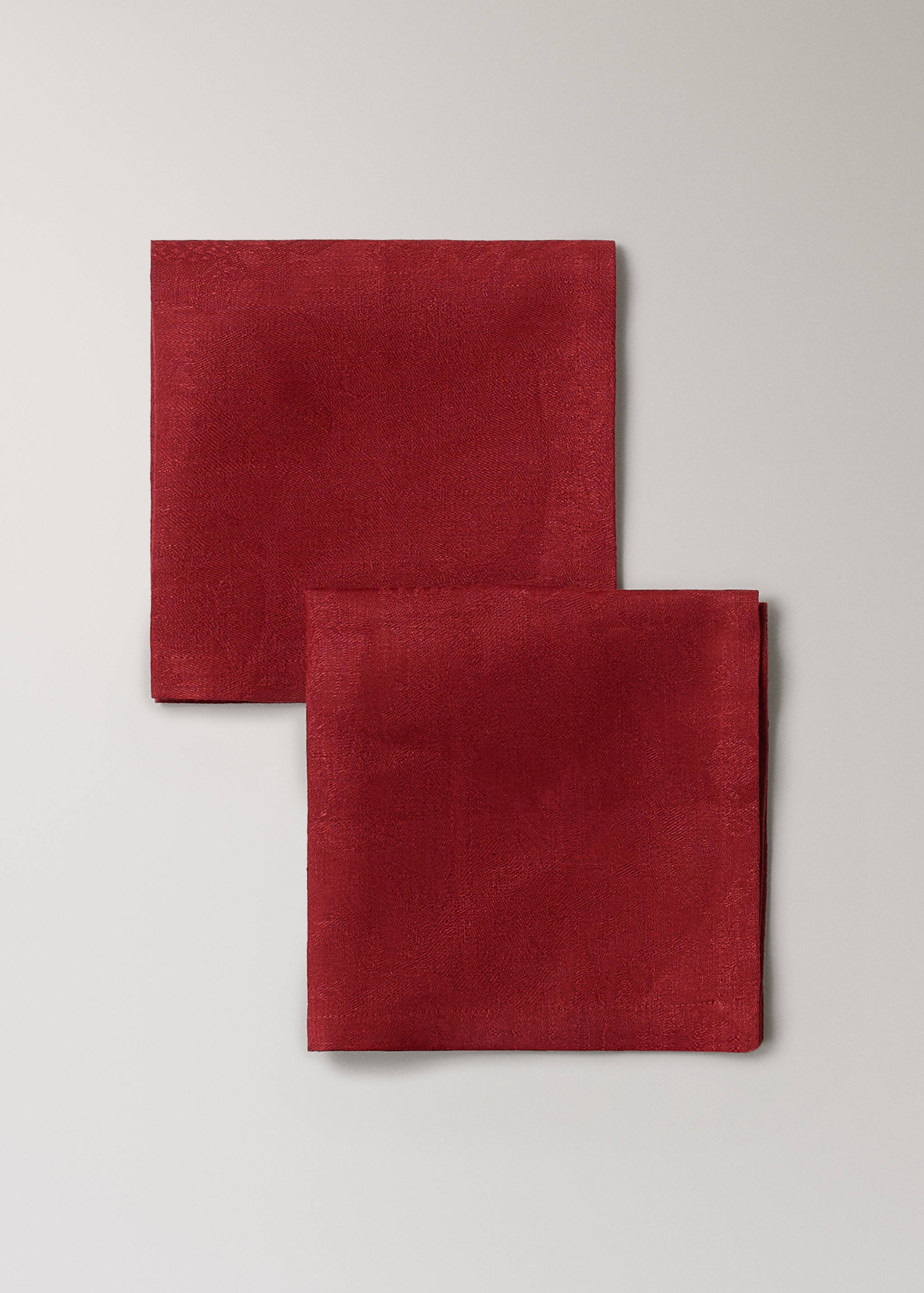 Салфетка от жакардов лен с флорален мотив - Данни за артикула 1