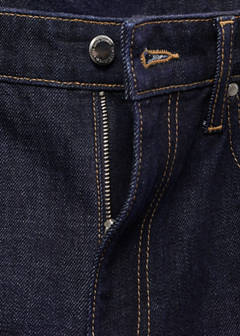 Straight-leg jeans with openings — Open Blue 7