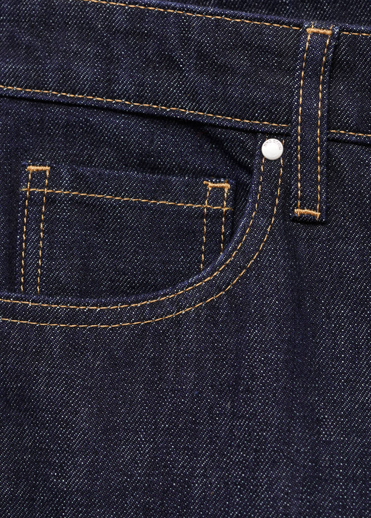 Straight-leg jeans with openings — Open Blue