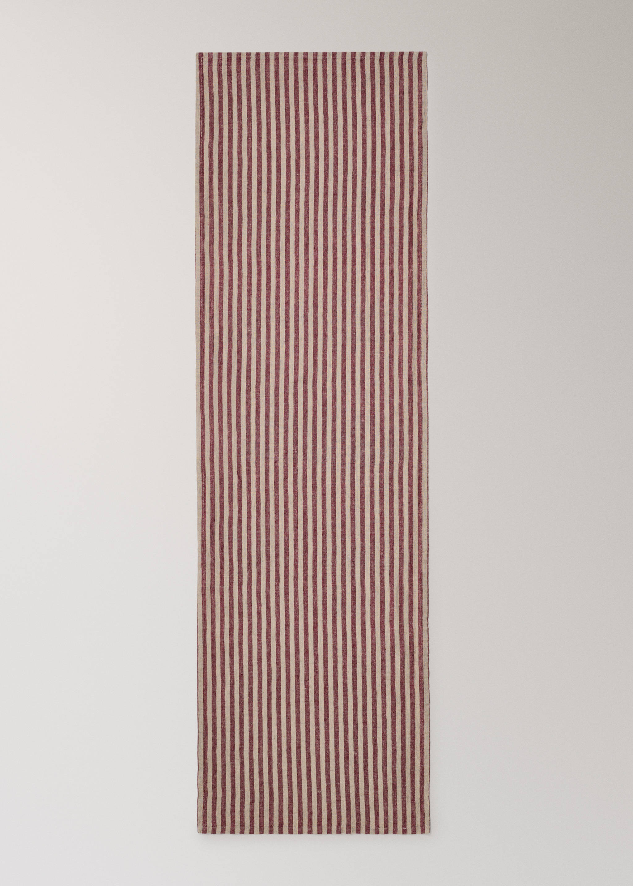 100% linen striped table runner - Details of the article 2