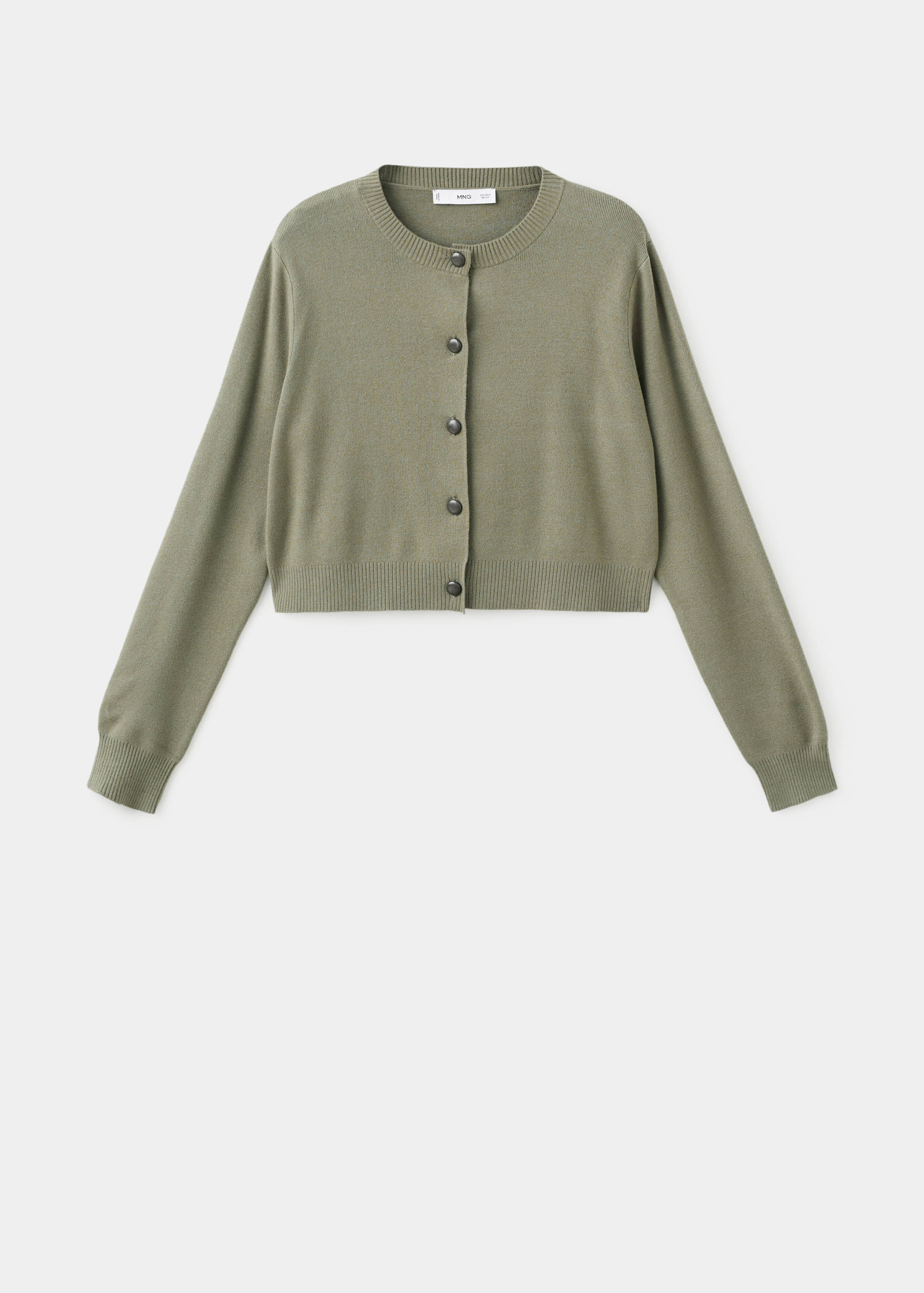 Knitted button cardigan - Article without model