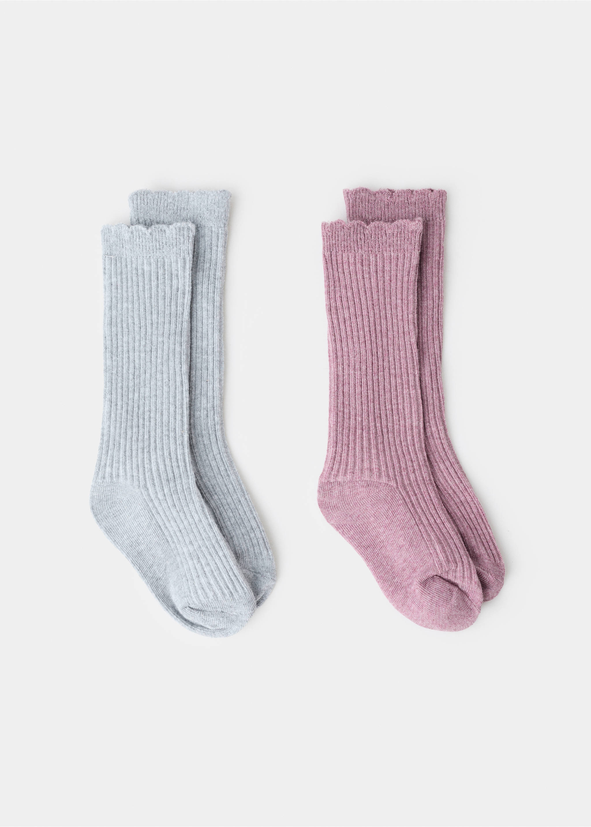 2 pack patterned socks - Article without model, Blackberry. Ref: 17077795-00.