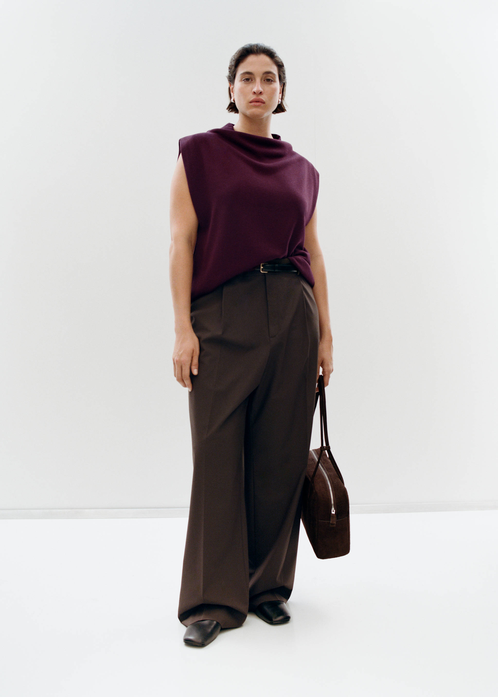 Draped neck top - Details of the article 7