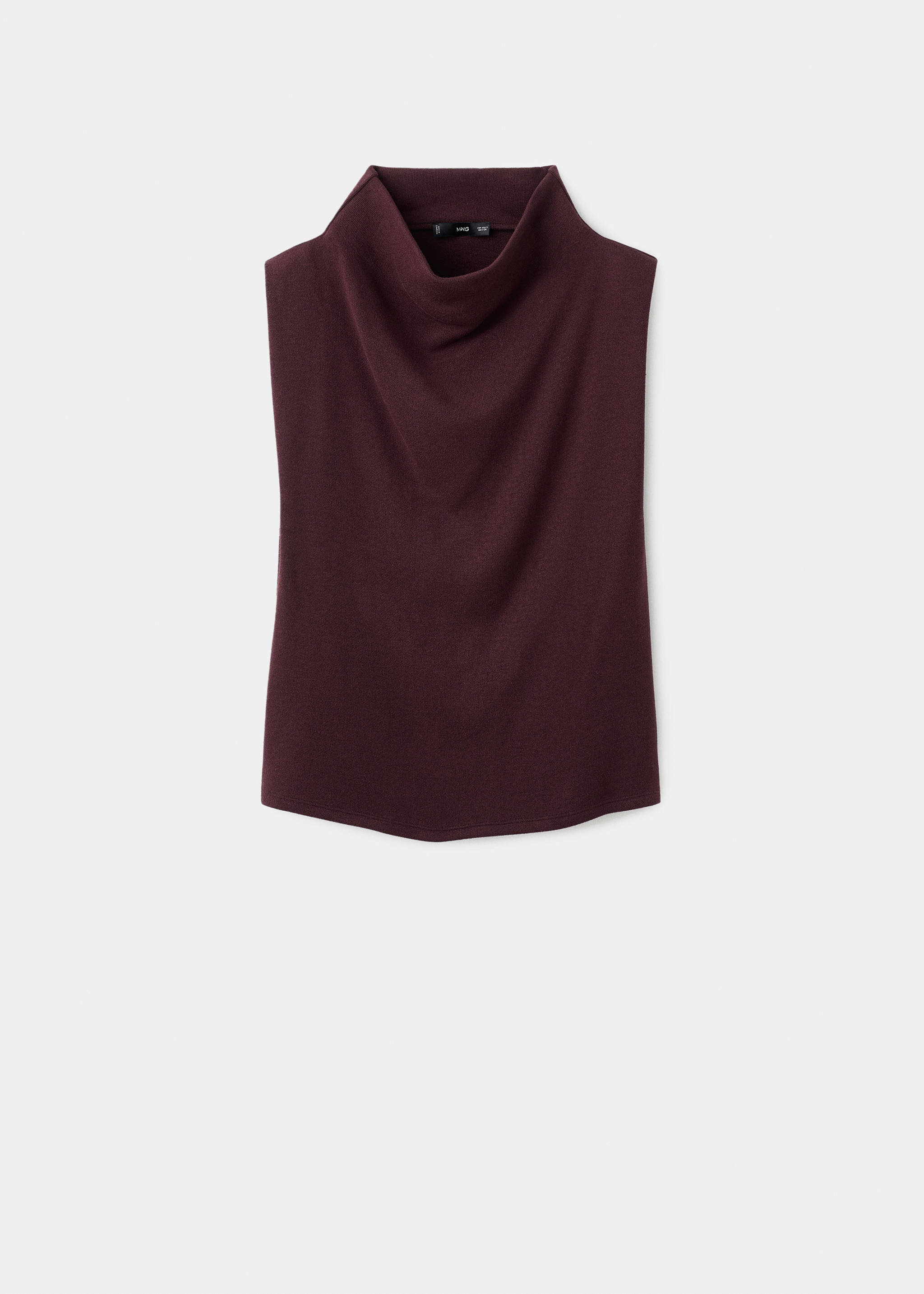 Draped neck top - Article without model