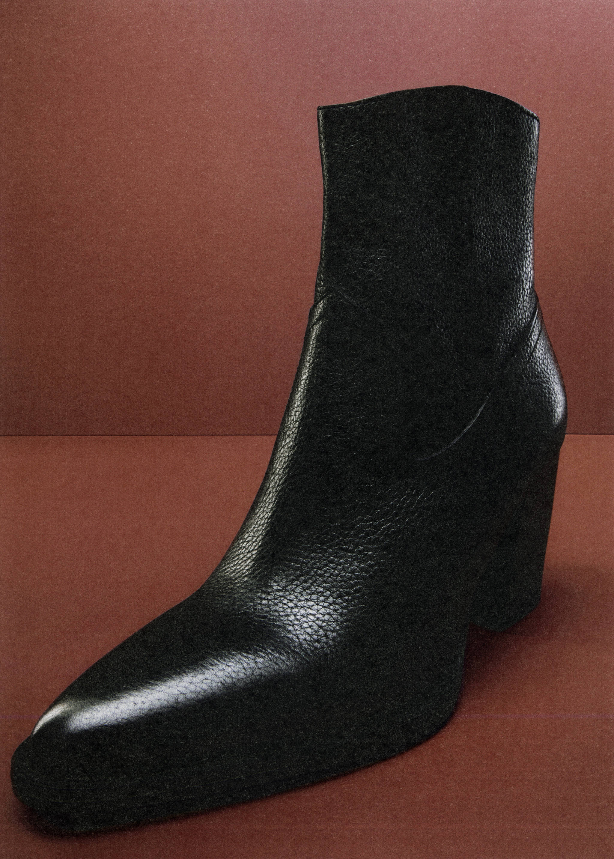 Bottine bout en cuir - Détail de l'article 6