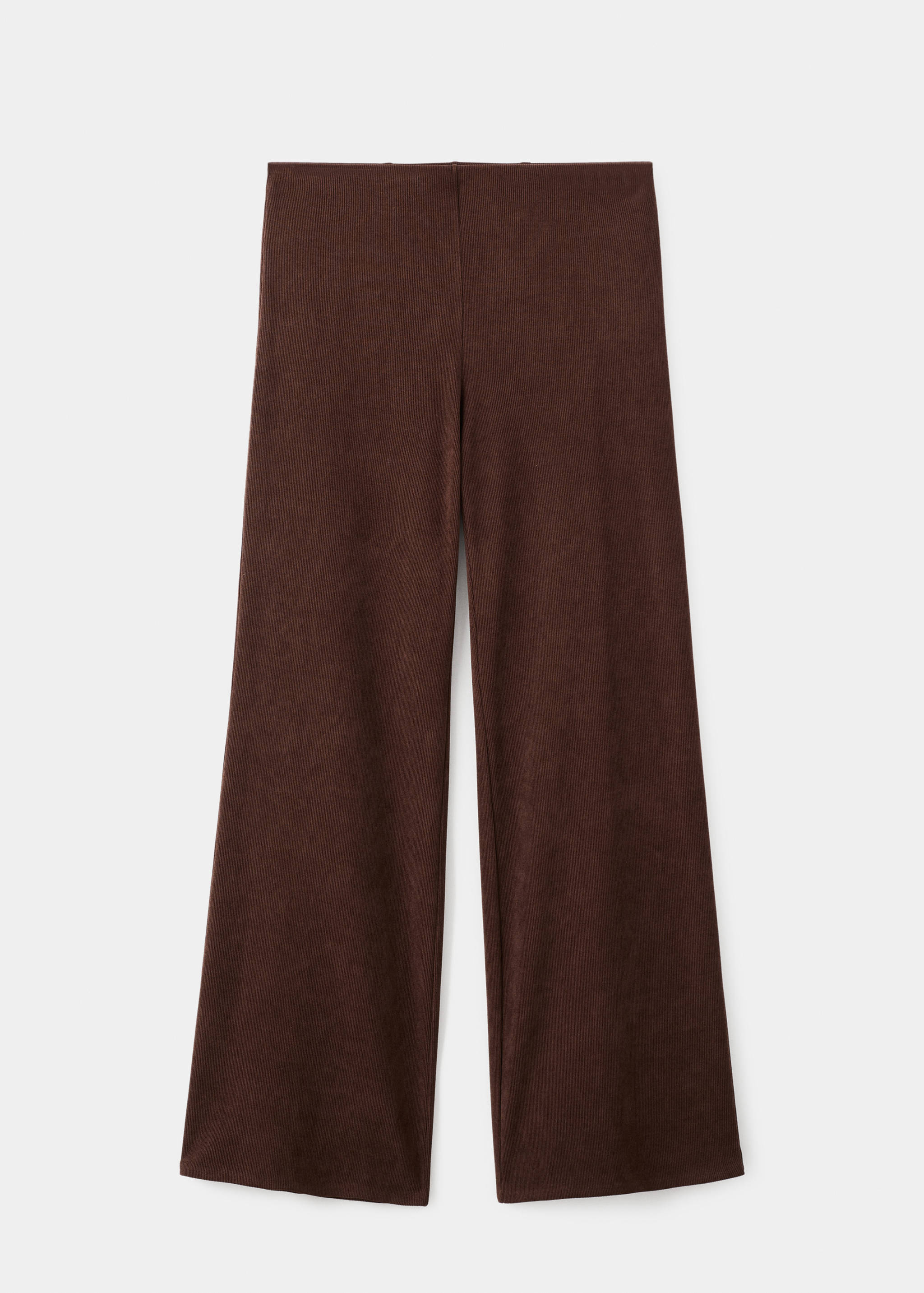 Corduroy trousers with elastic waist - Article without model