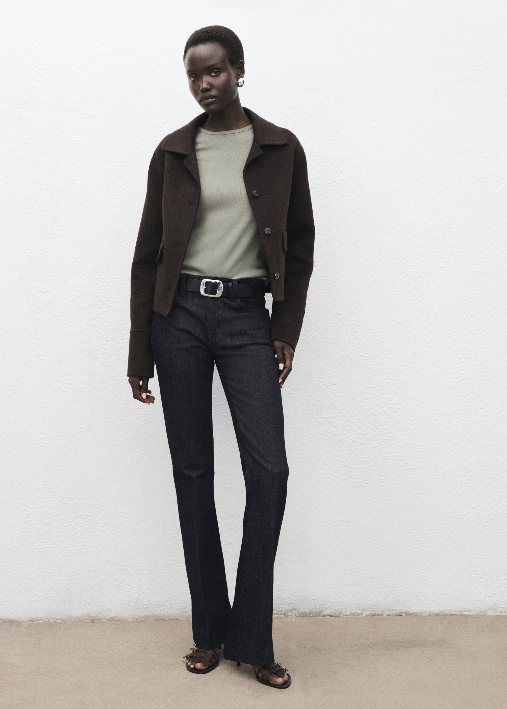 Ribbed long-sleeved t-shirt - General plane