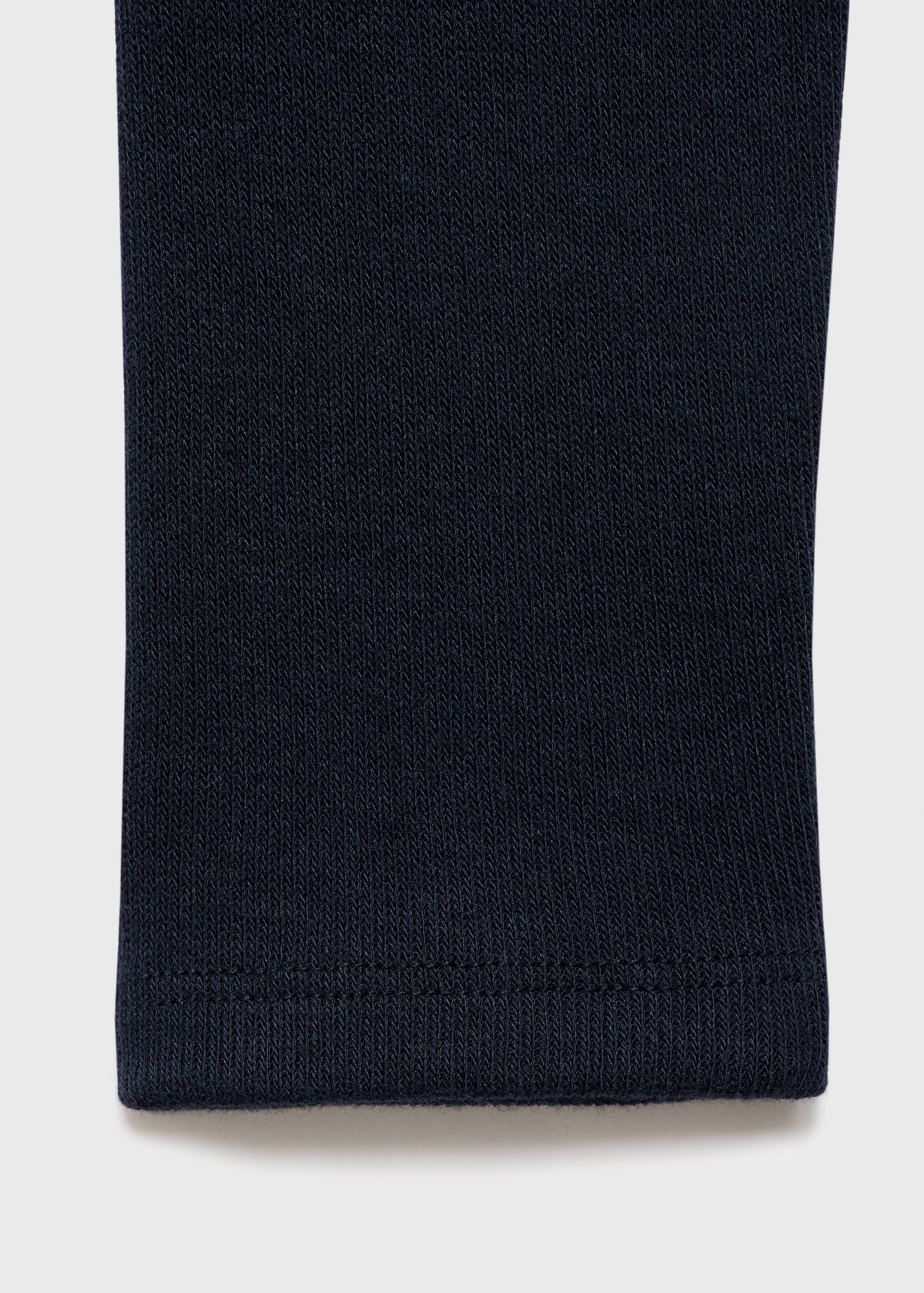 Ribbed long-sleeved t-shirt - Details of the article 0