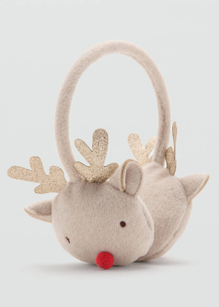 reindeer earmuffs — Sand