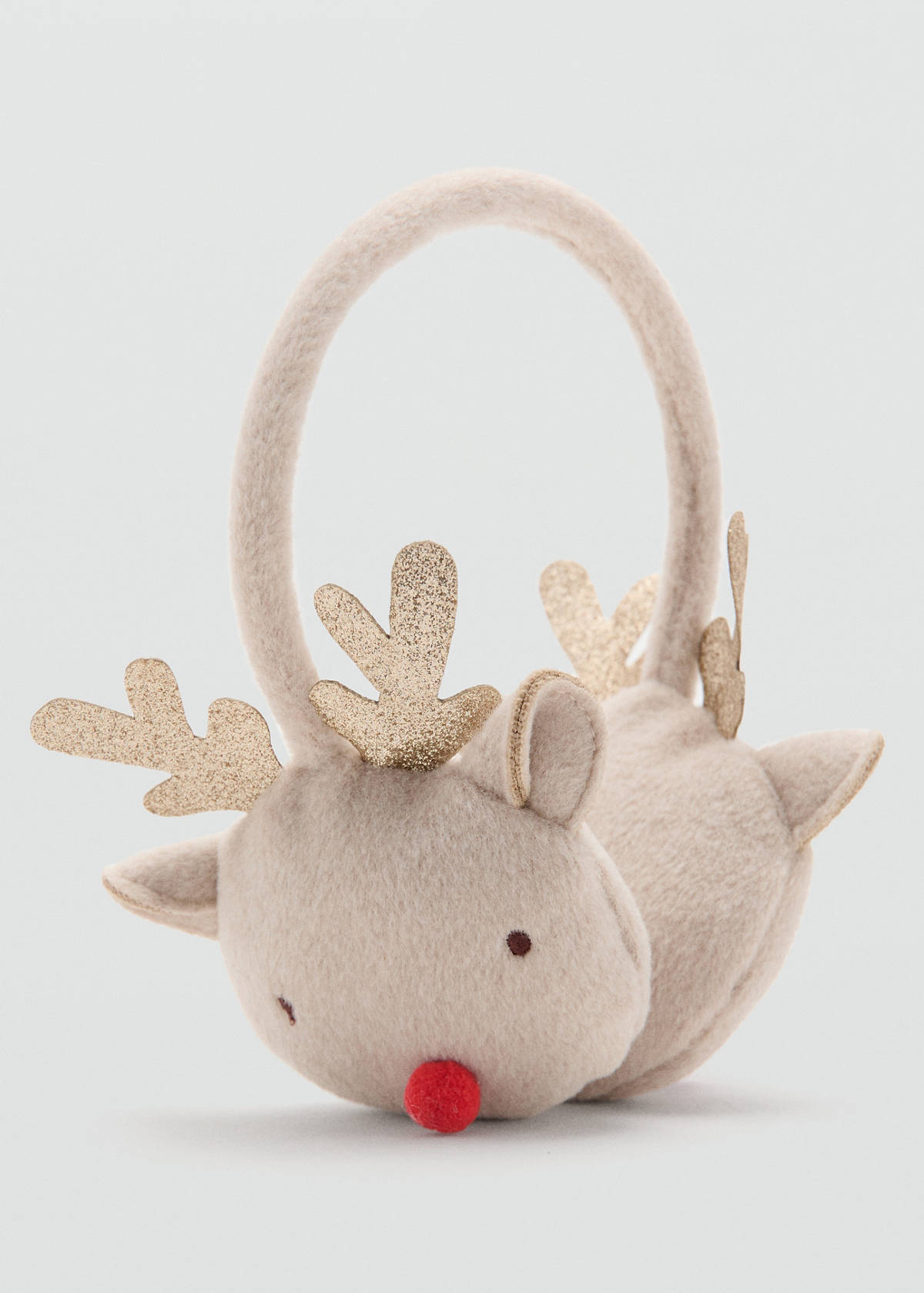 reindeer earmuffs — Sand