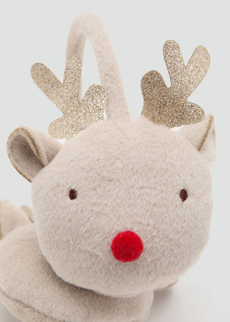 reindeer earmuffs — Sand