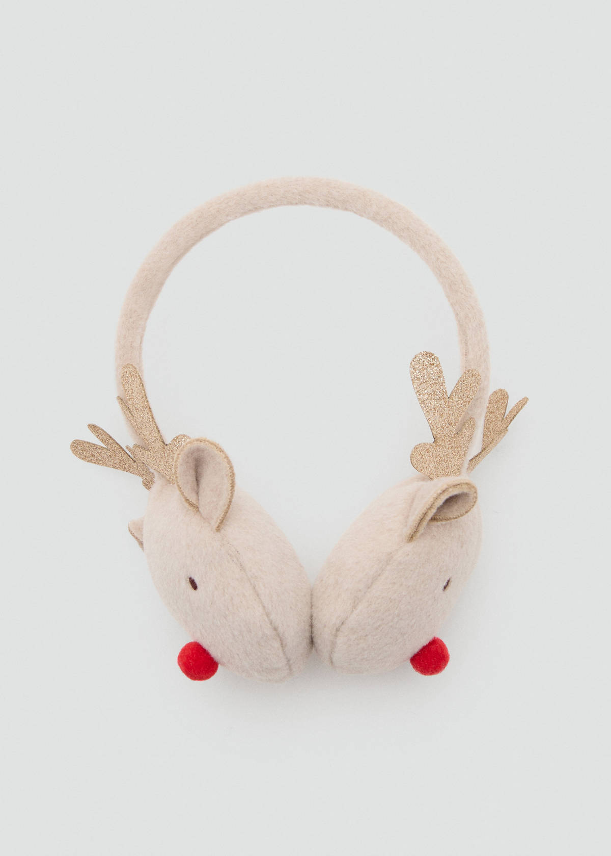 reindeer earmuffs — Sand