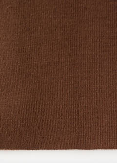 Knitted top with studs — Brown 8