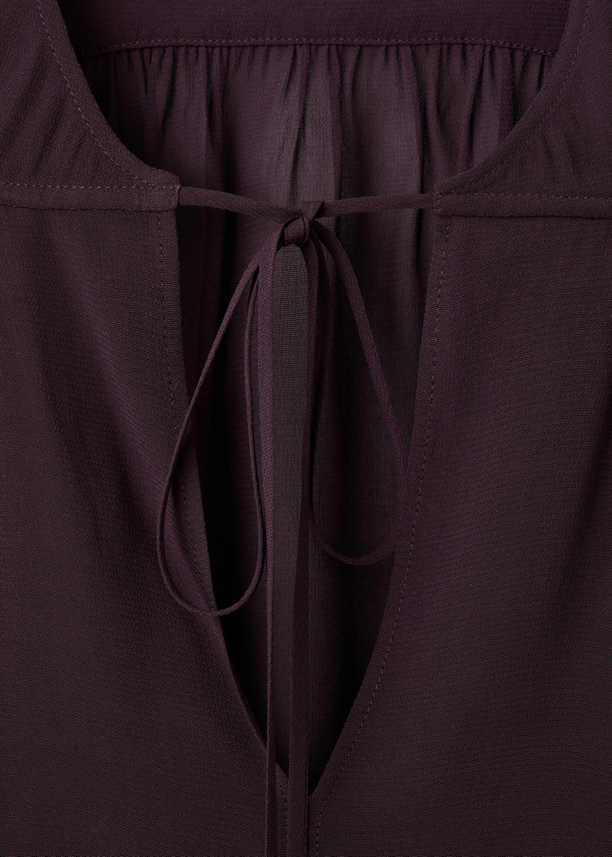 Chiffon blouse with bow neckline - Details of the article 8