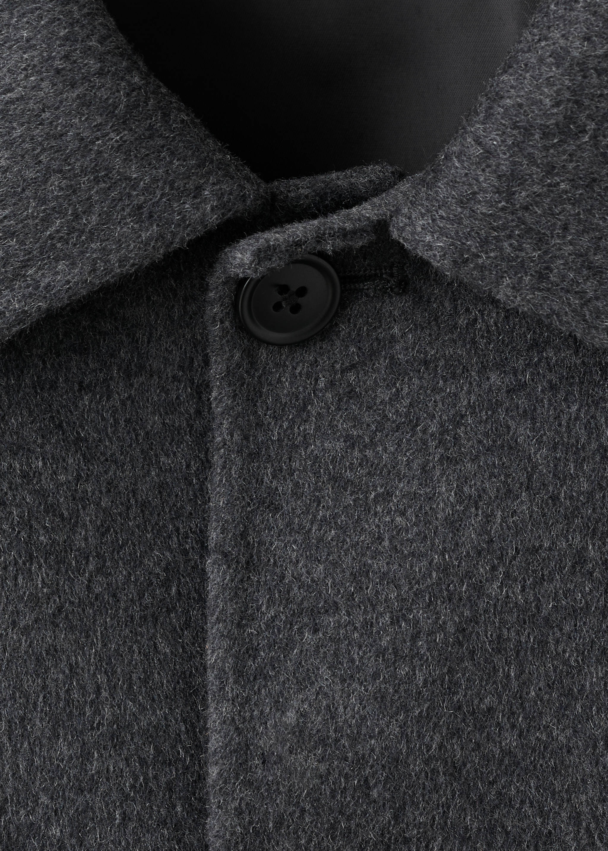 Handmade wool jacket with pockets - Details of the article 8