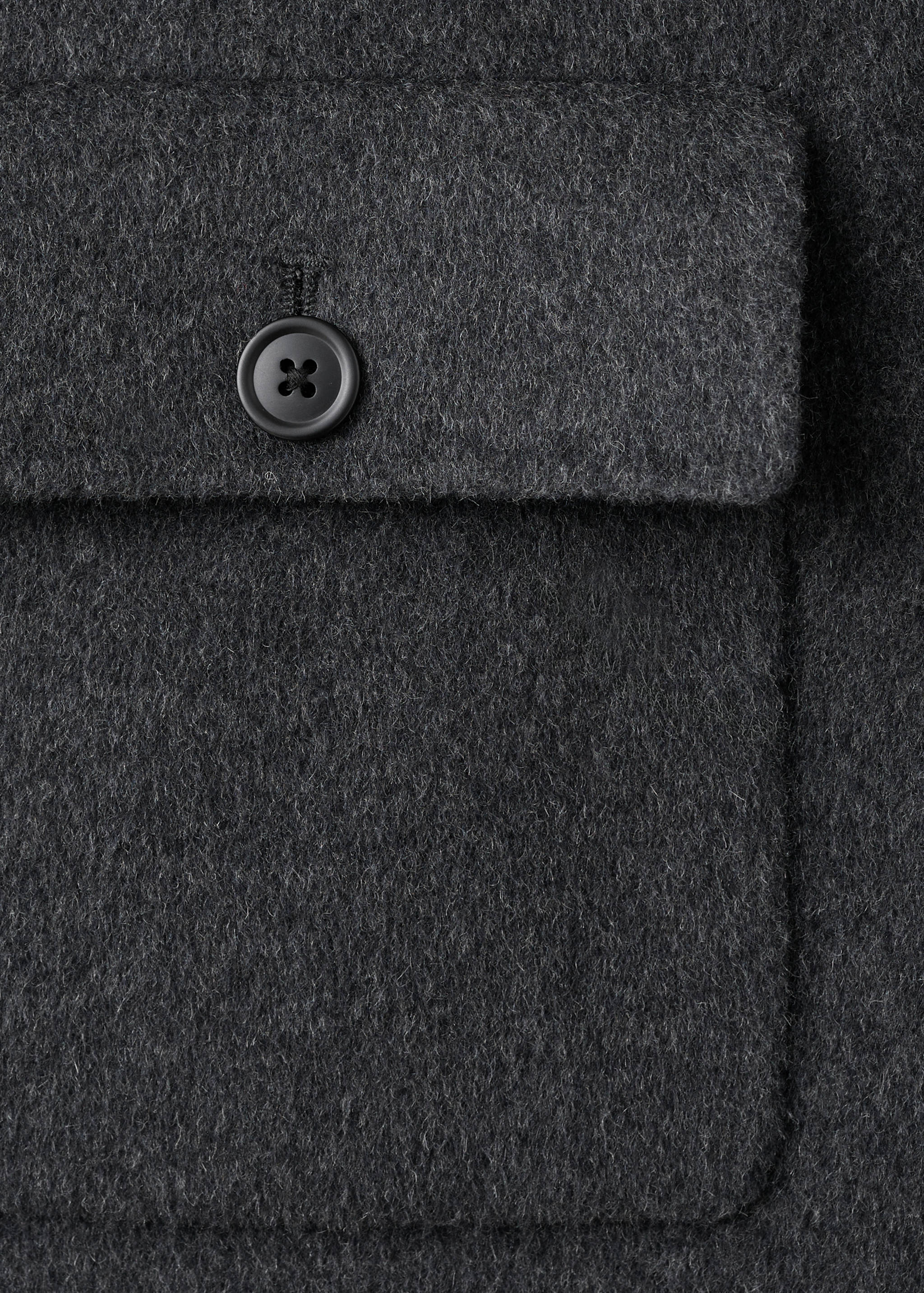 Handmade wool jacket with pockets - Details of the article 0