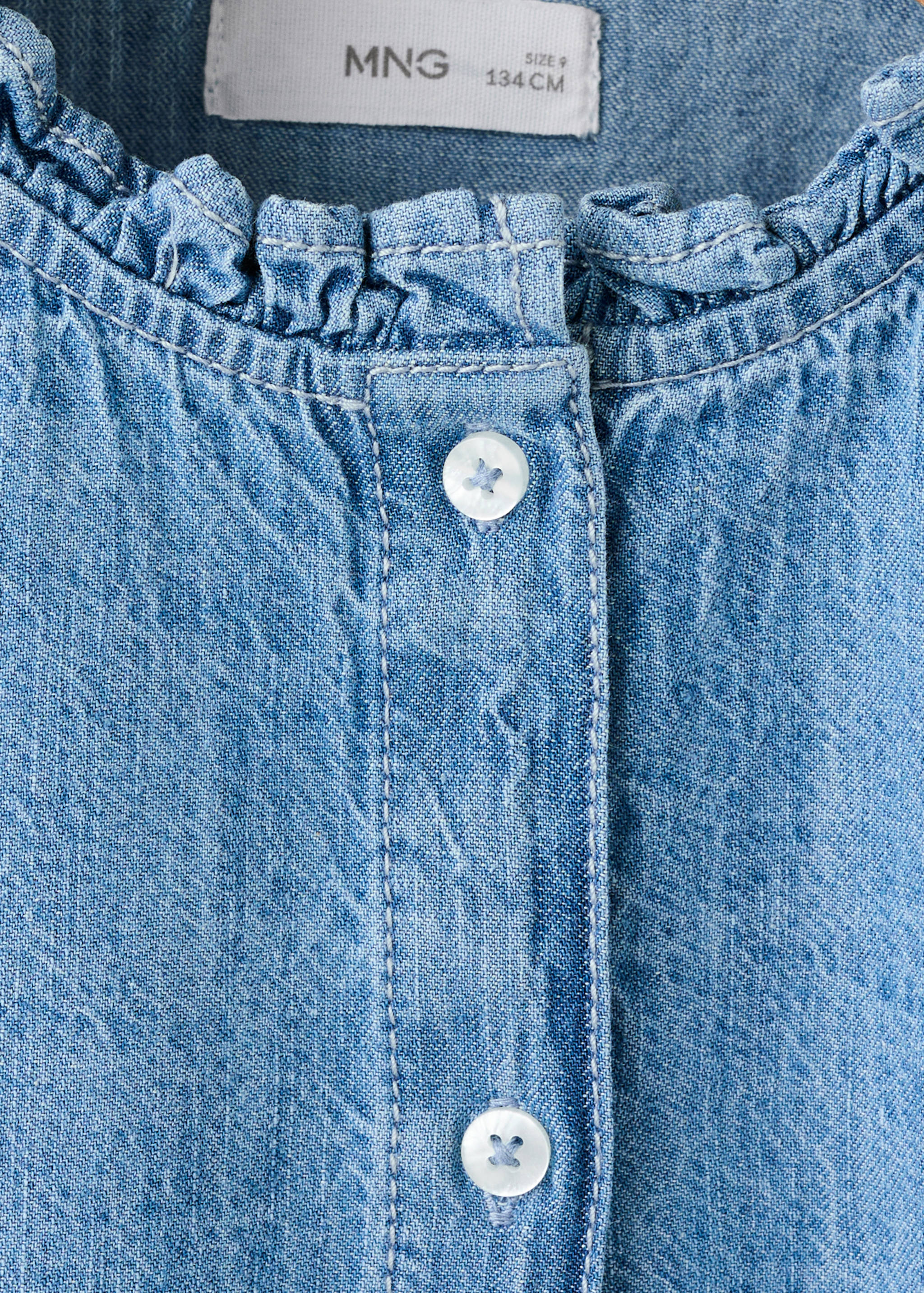 Blouse denim brodée - Détail de l'article 8