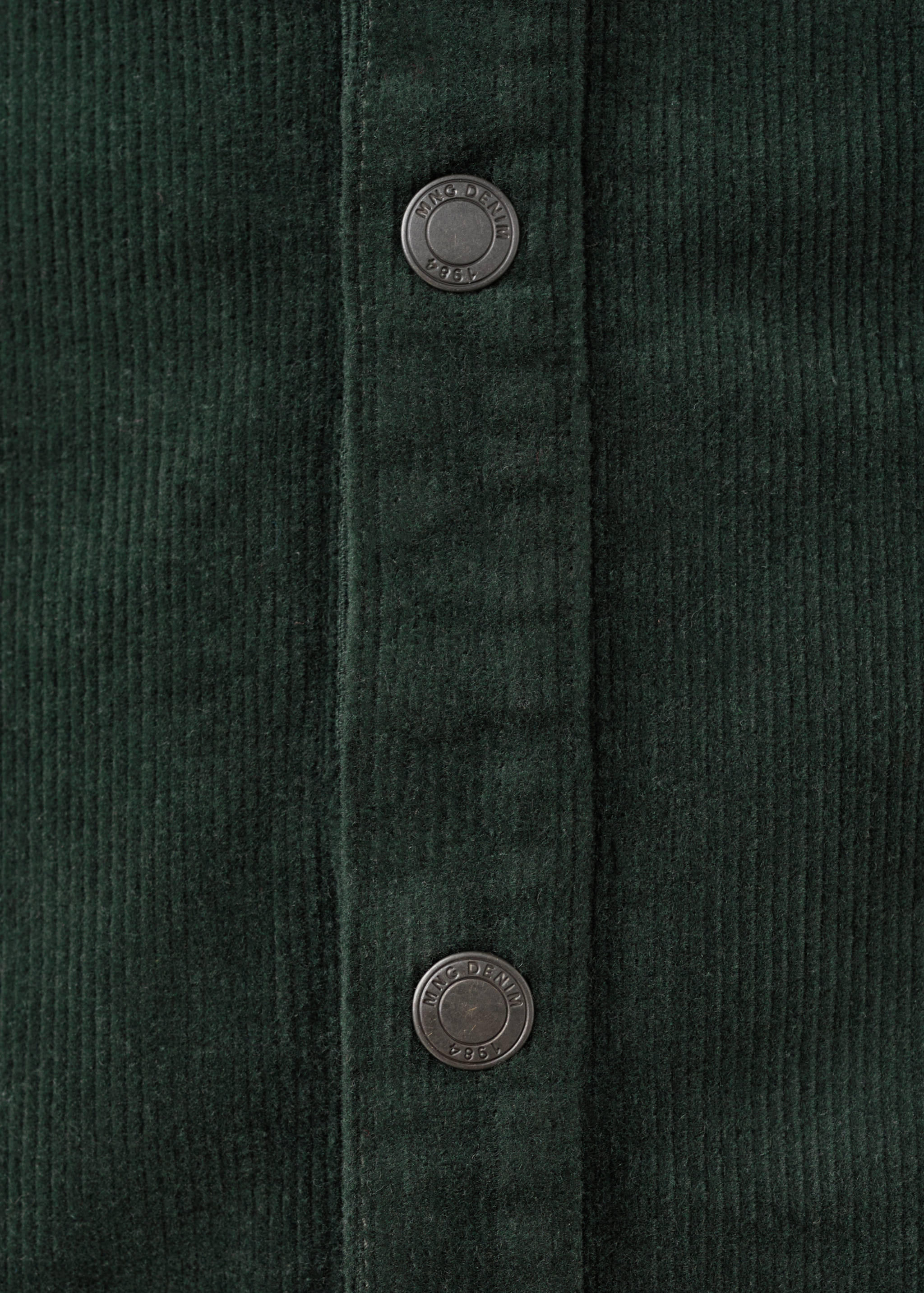 Robe chasuble velours côtelé - Détail de l'article 0