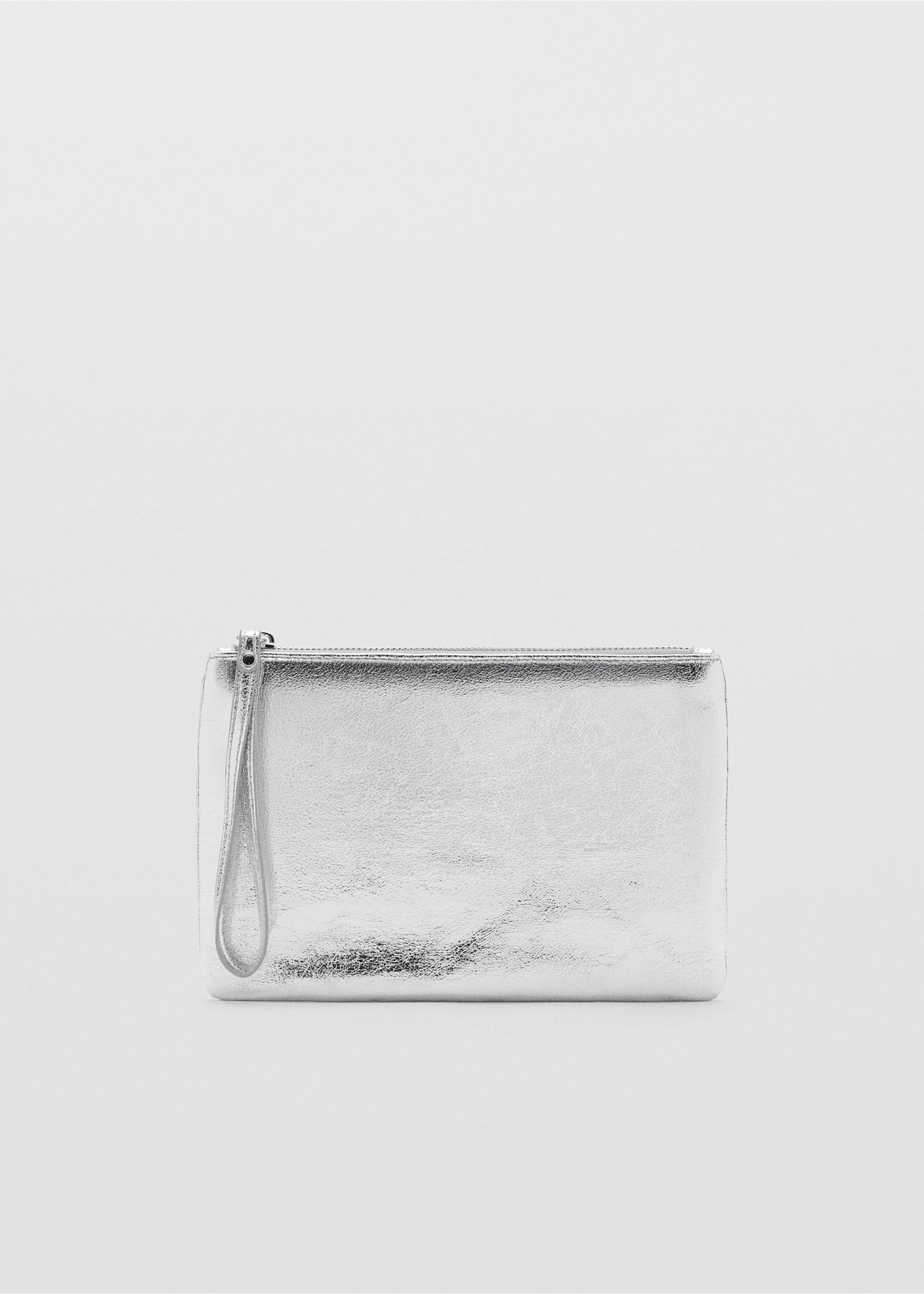 Metallic clutch - Article without model, Silver. Ref: 17077890-00.