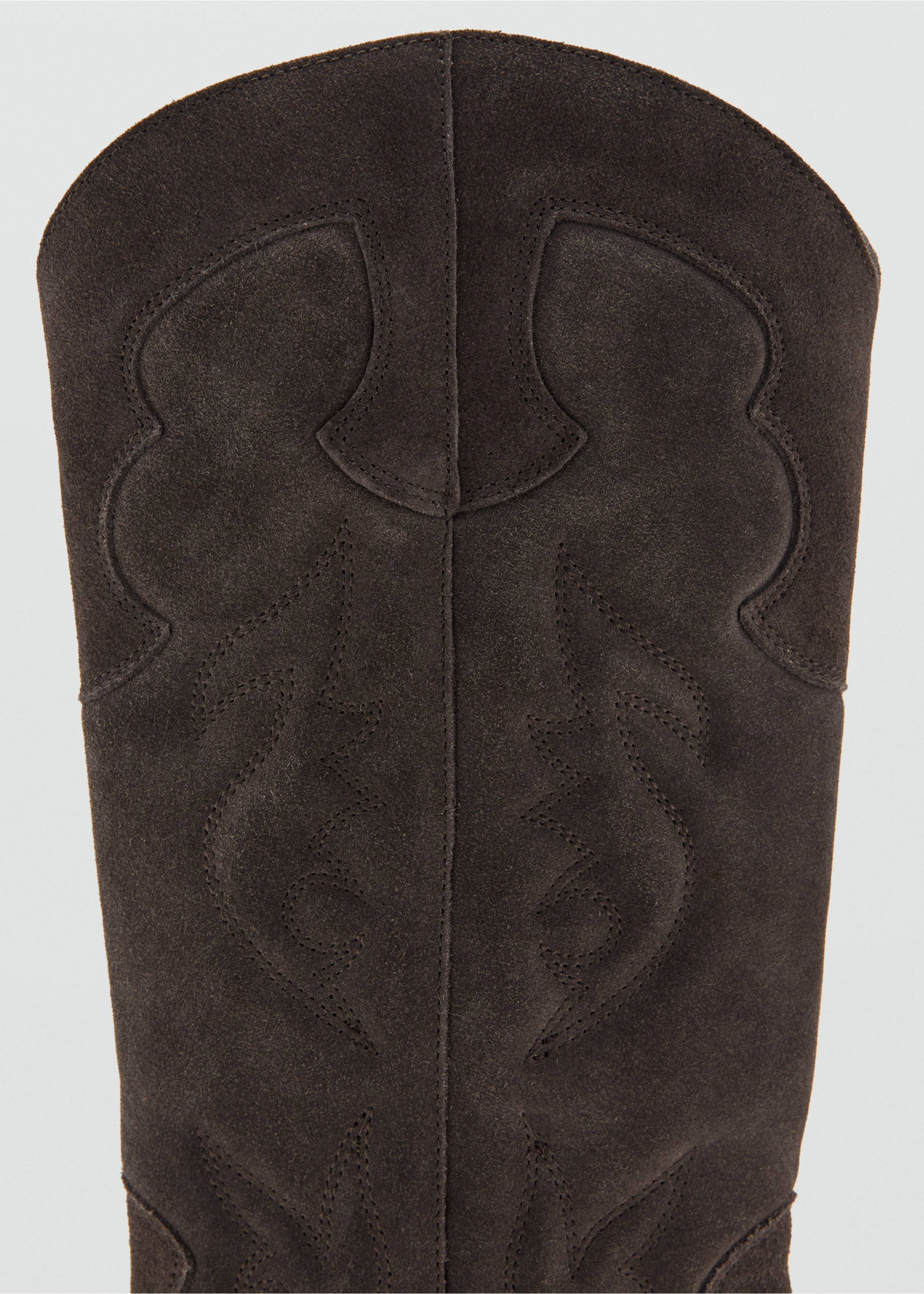 Bota alta pell - Detall de l'article 1, Marró tabac. Ref: 17077893-00.