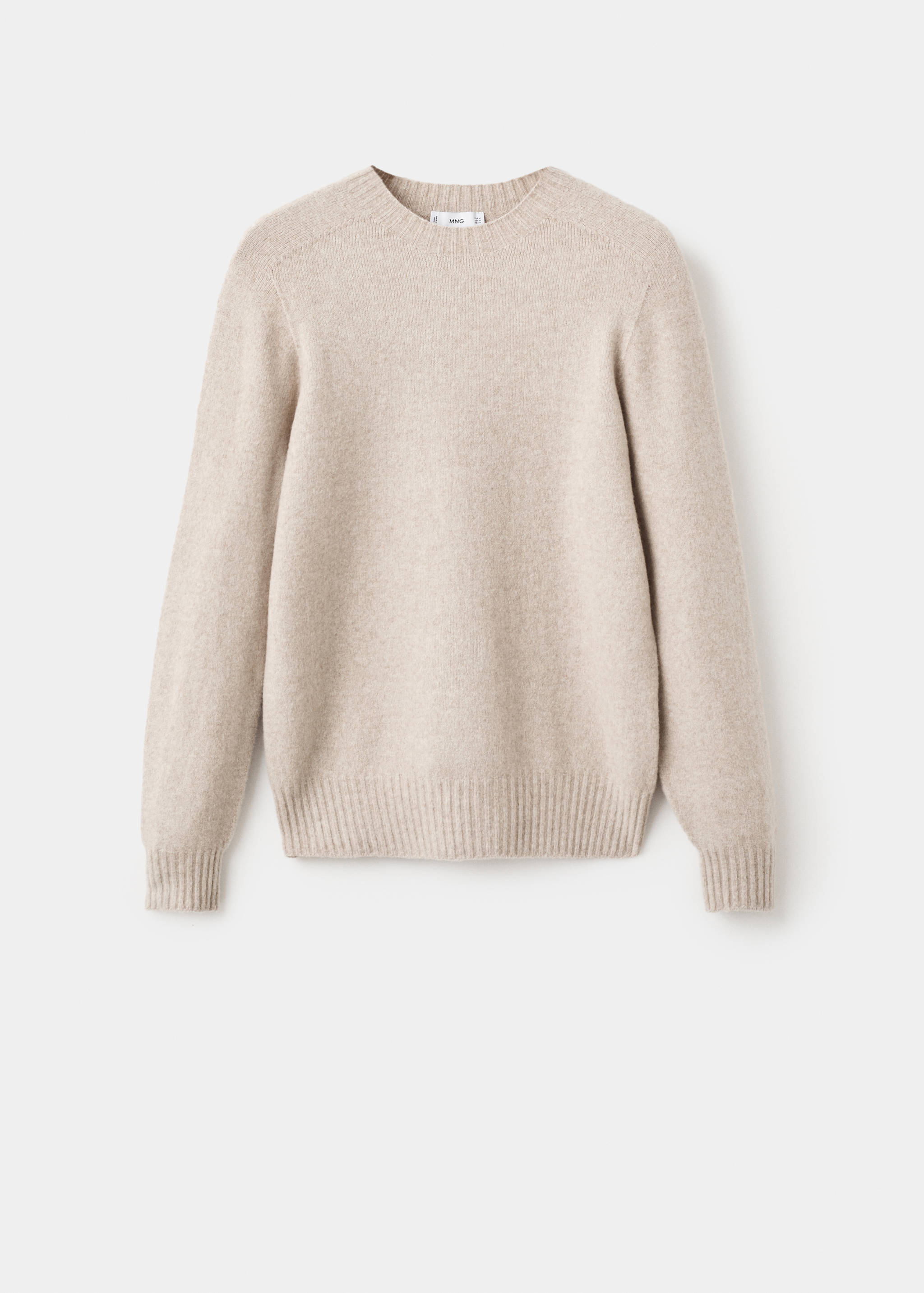 Knitted wool blend sweater - Article without model