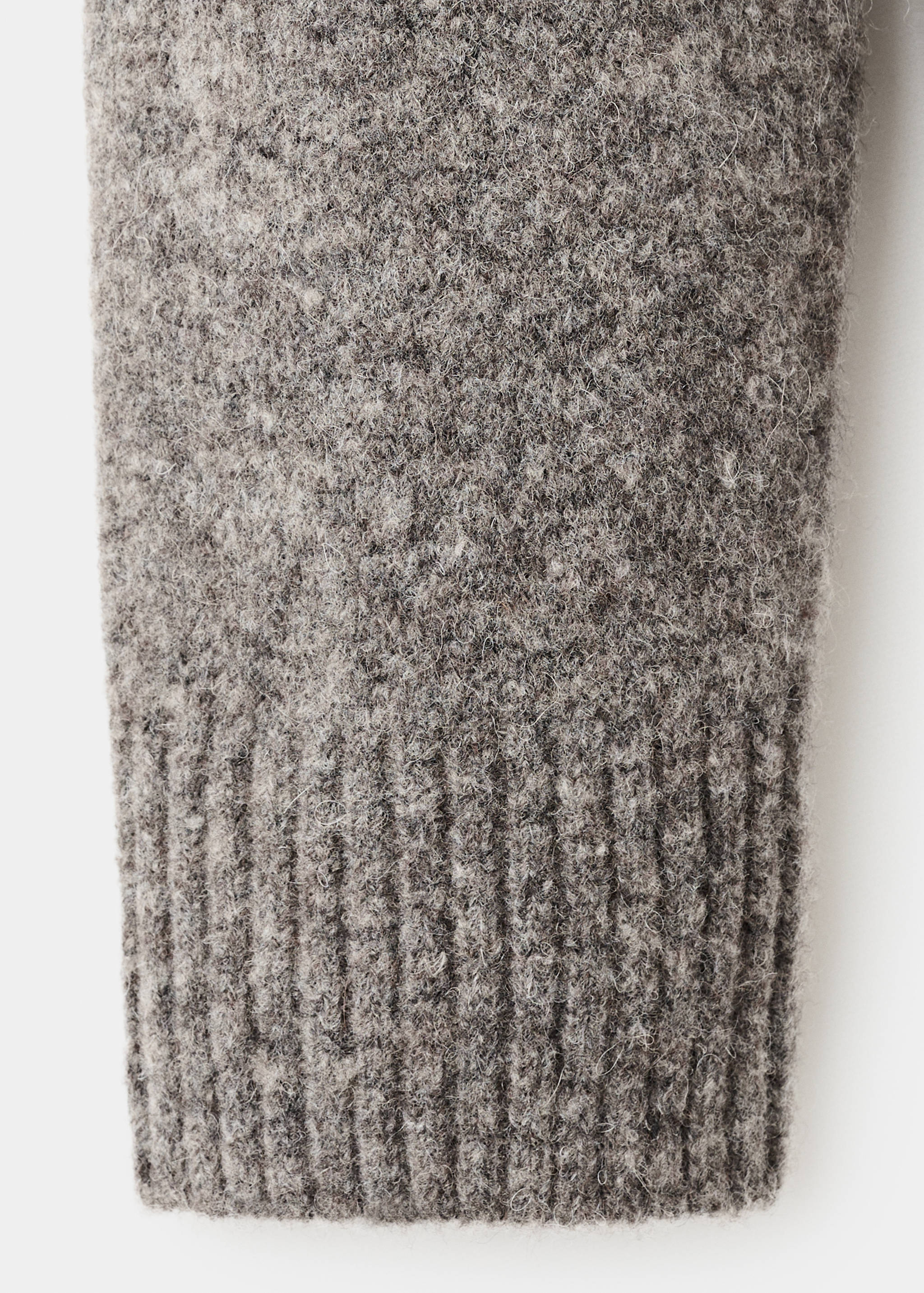 Stickad cardigan ullblandning - Detaljer om artikeln 0