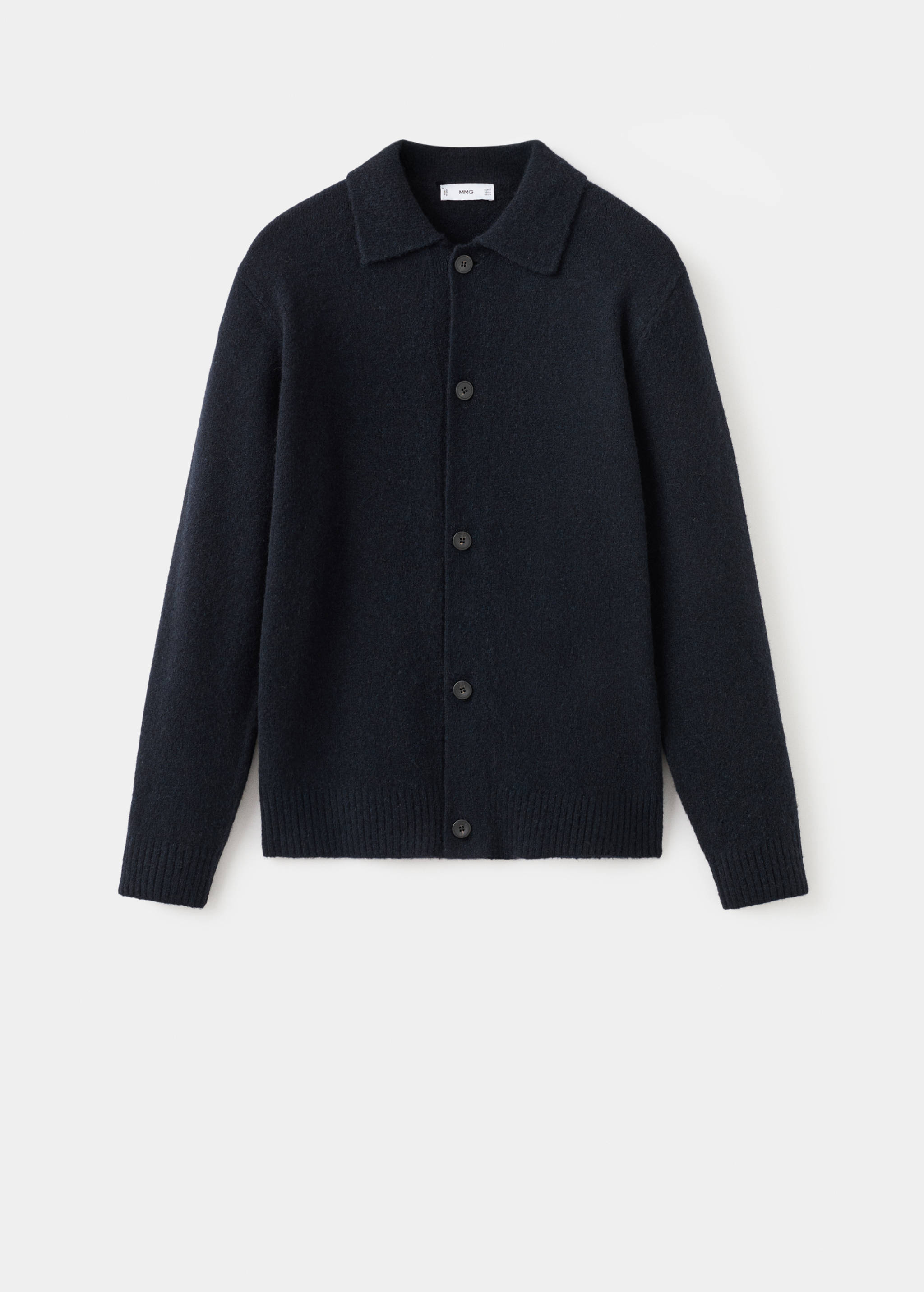 Knitted wool blend cardigan - Article without model