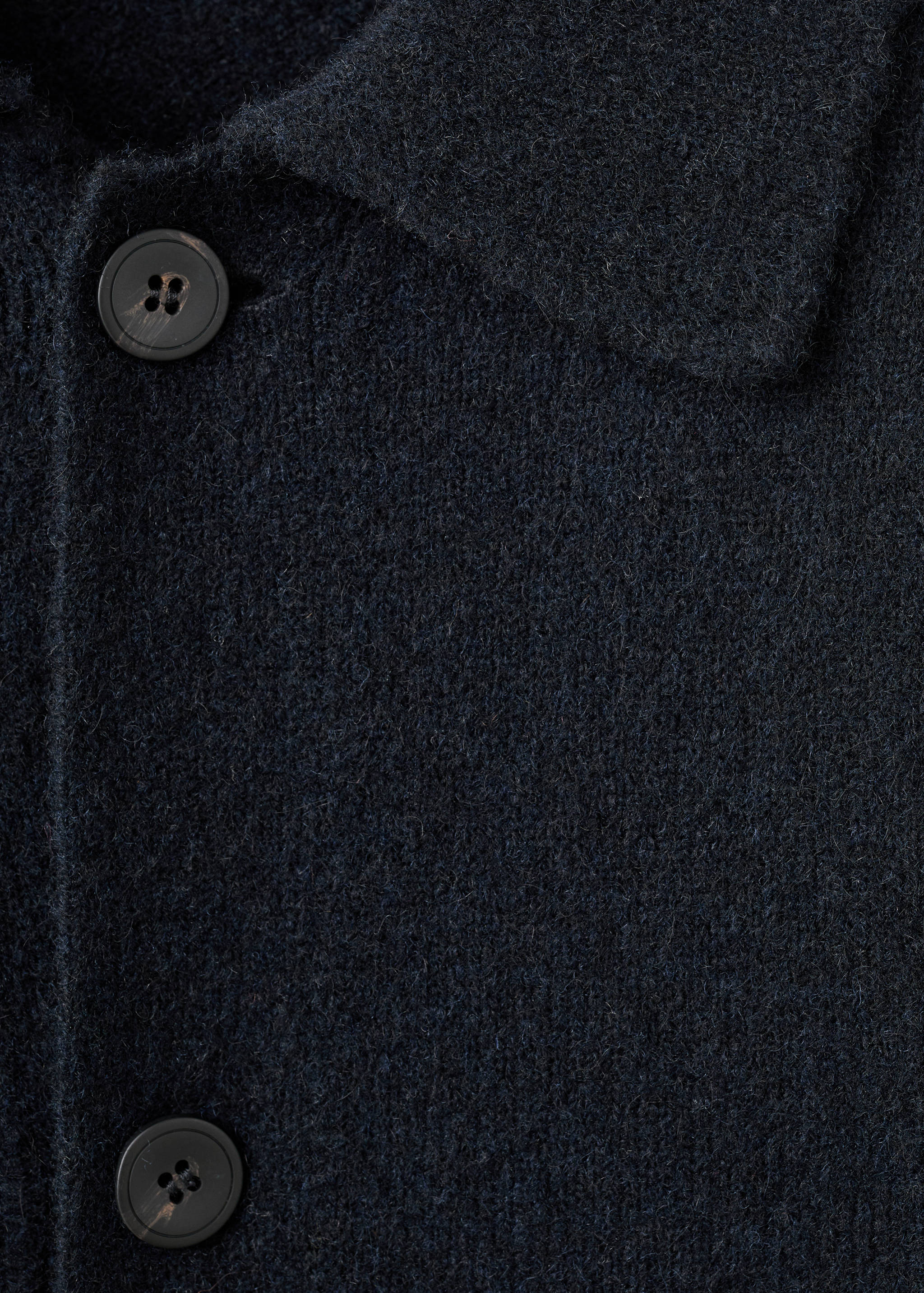 Knitted wool blend cardigan - Details of the article 8