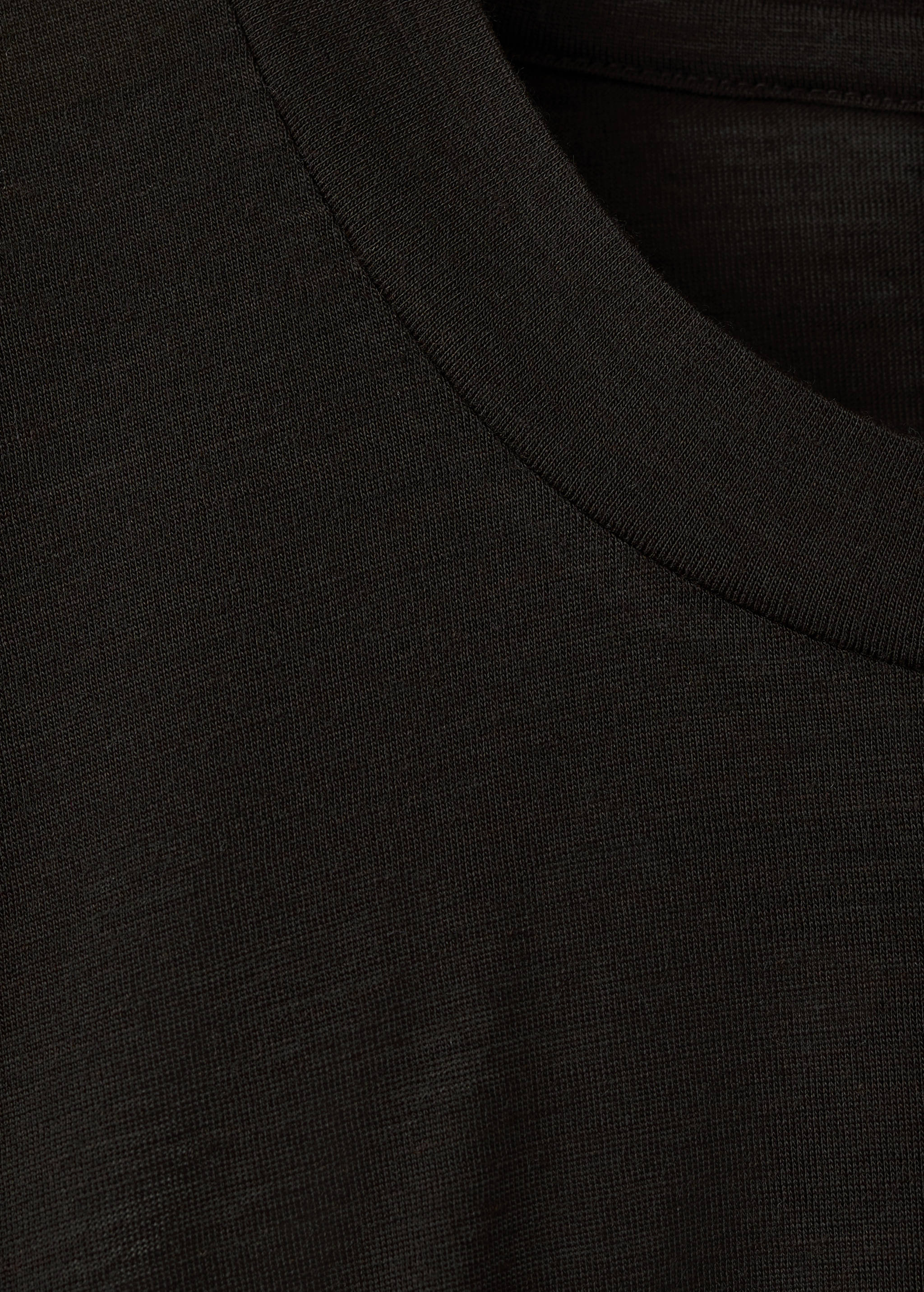 Slim-fit wool-blend t-shirt - Details of the article 8