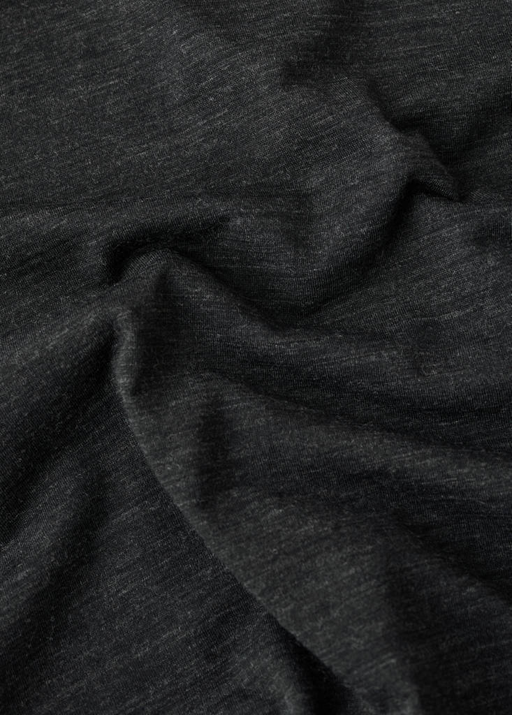 Slim-fit wool-blend t-shirt — Dark Heather Grey