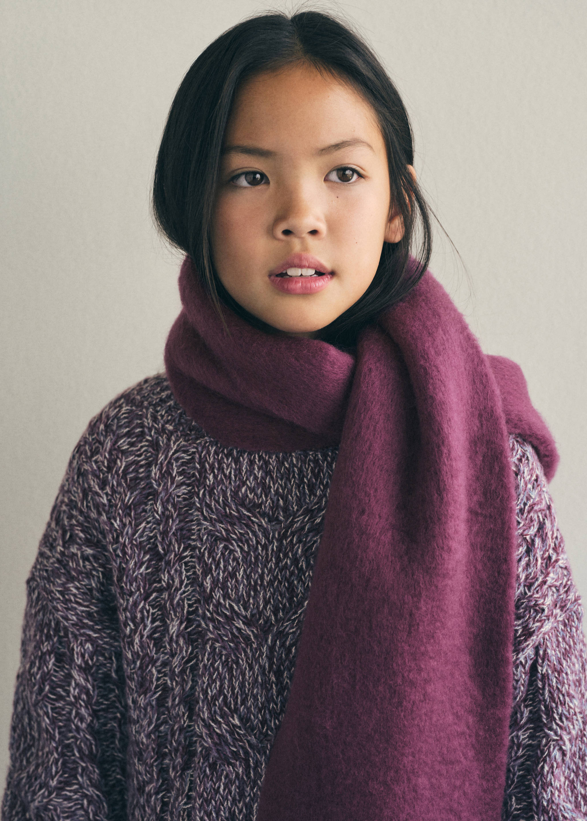 Fringed edge scarf - Details of the article 9