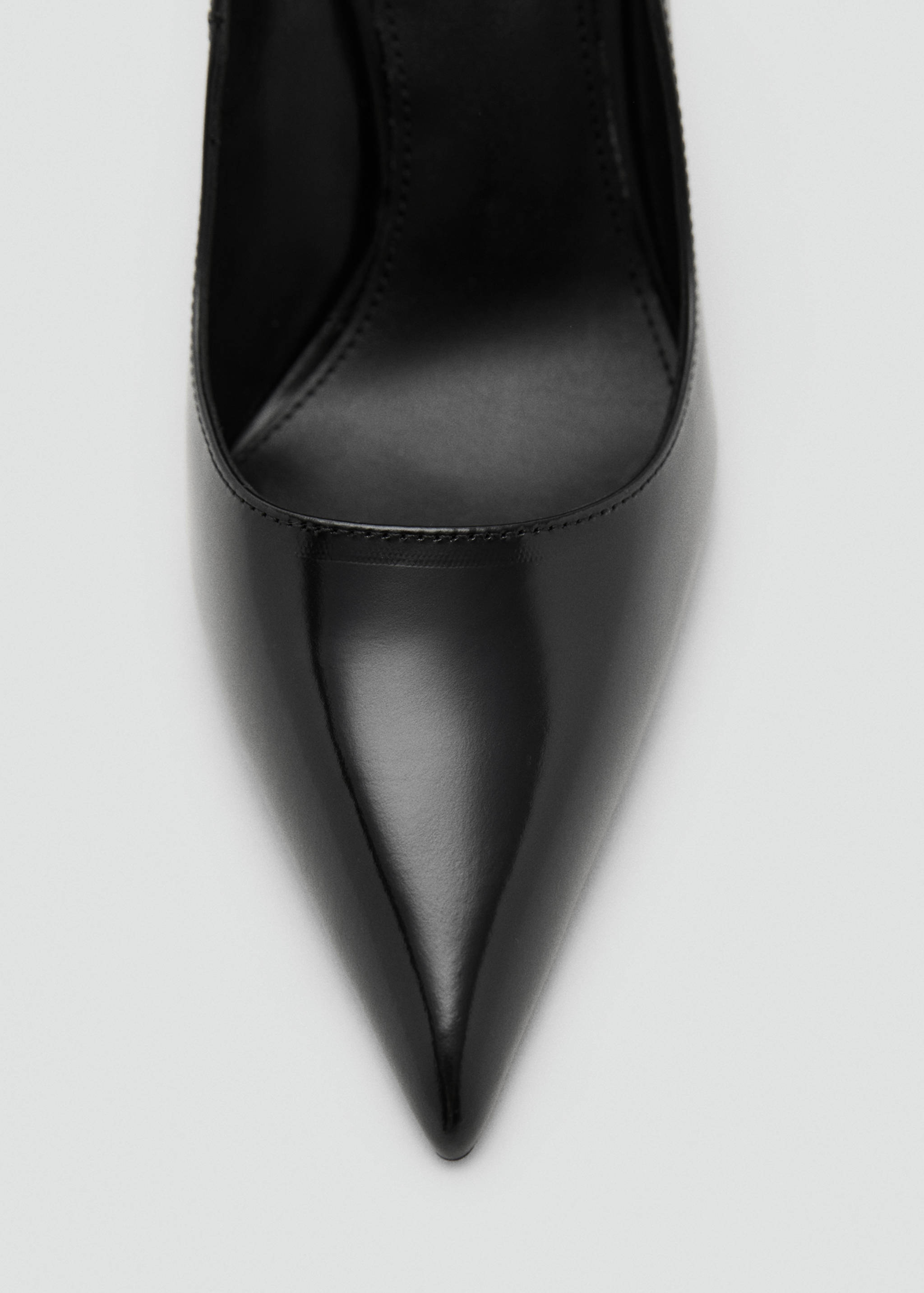Pointed-toe leather heeled shoes - Details of the article 2
