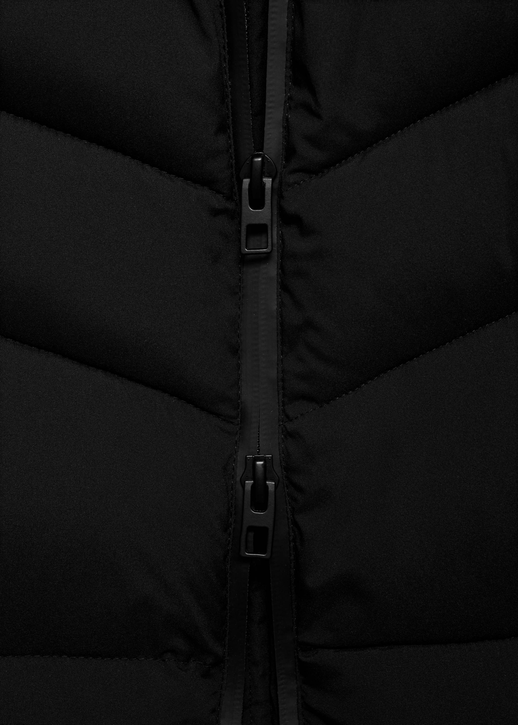 Anorak midi matelassé capuche - Détail de l'article 8