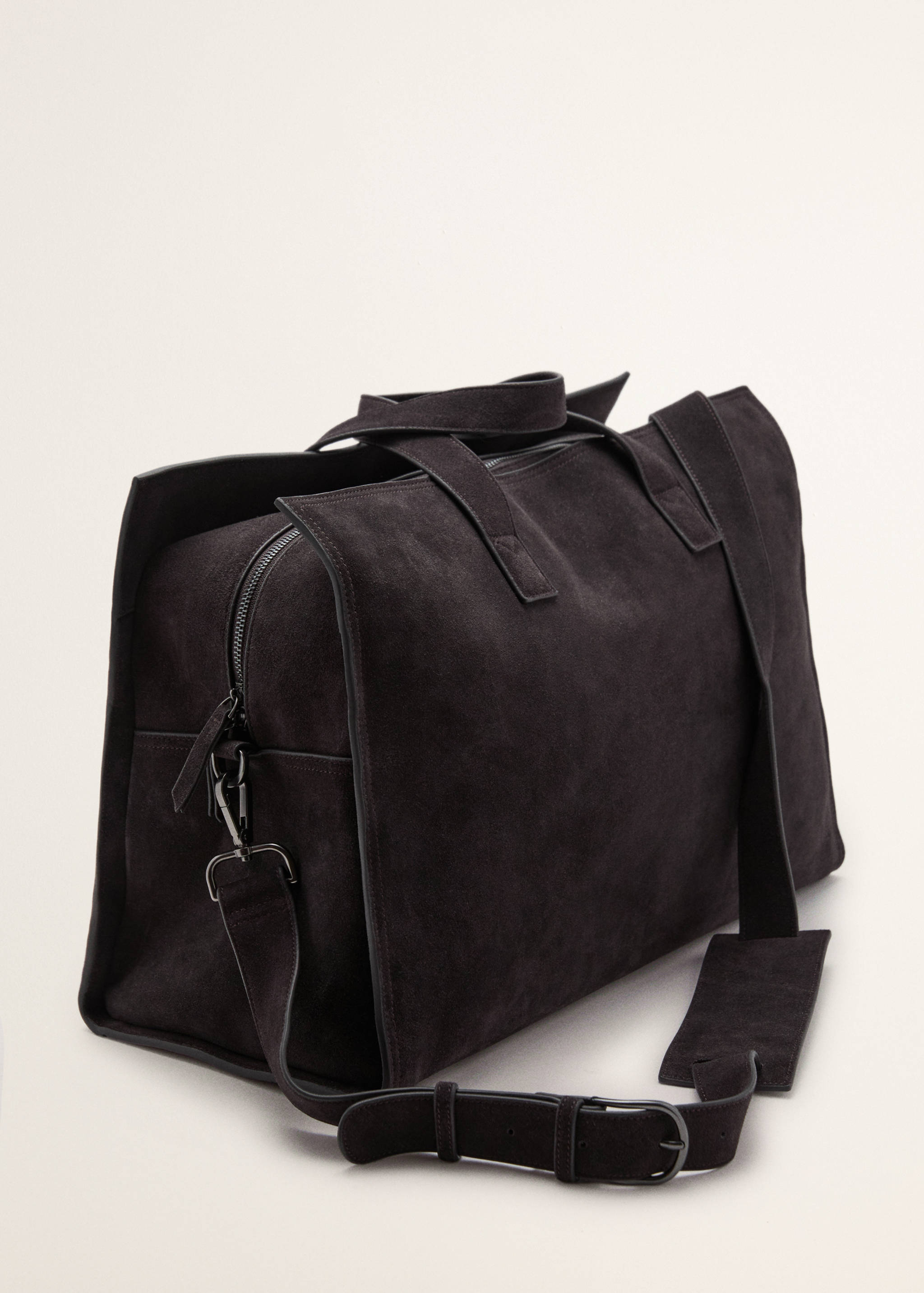 Bowling bag leather - Medium plane