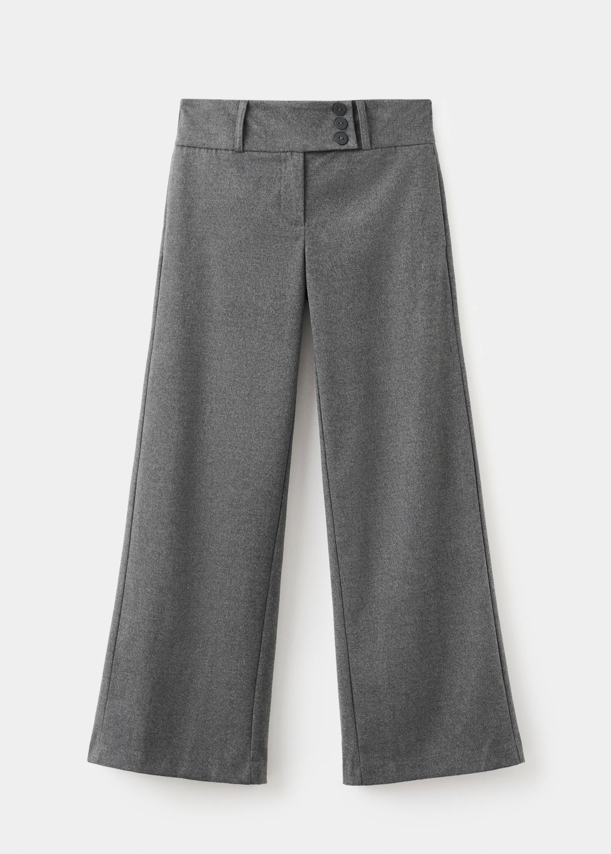 Straight-fit suit trousers - Article without model