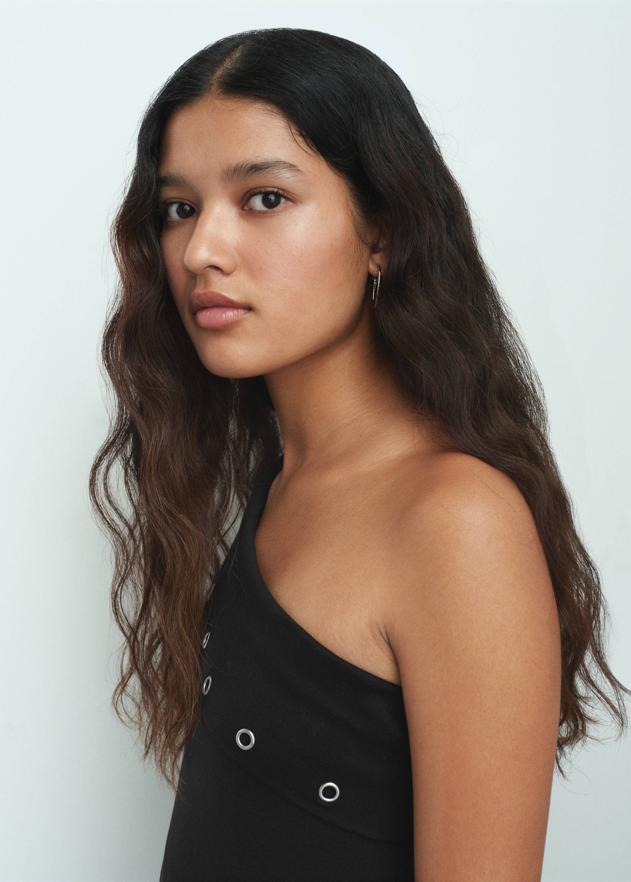 Asymmetrical studded dress - Details of the article 1