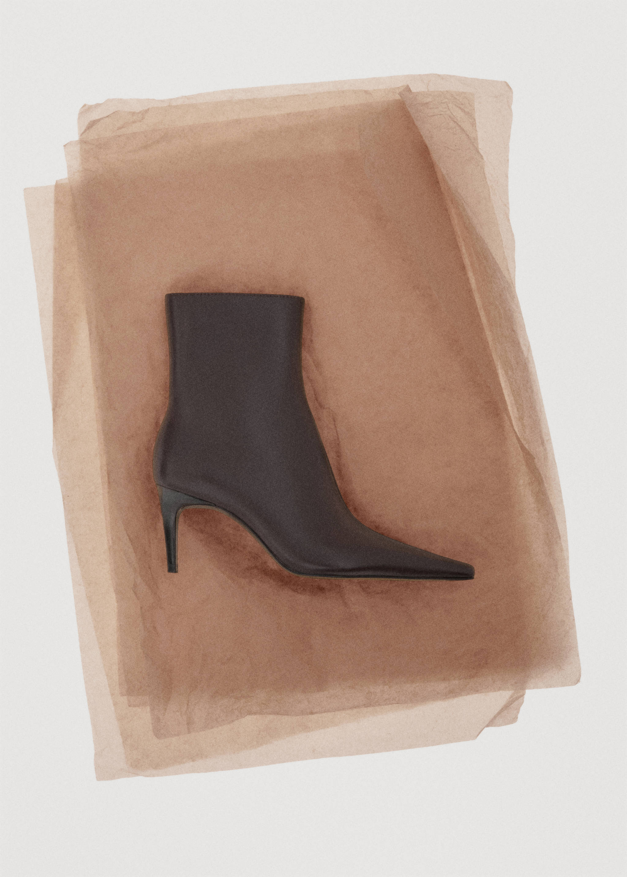 Bottine bout en cuir - Détail de l'article 7