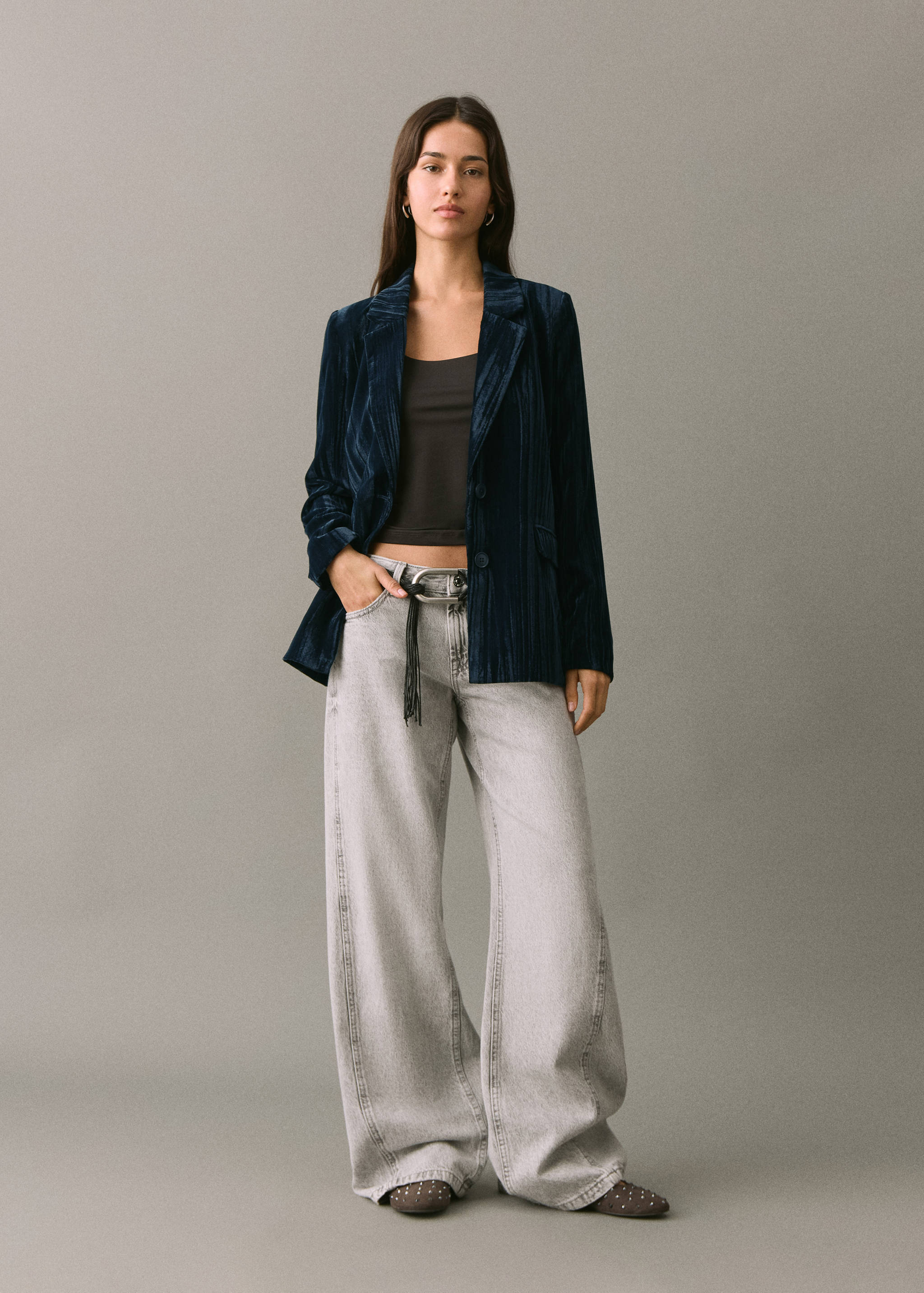 Velvet jacket - General plane