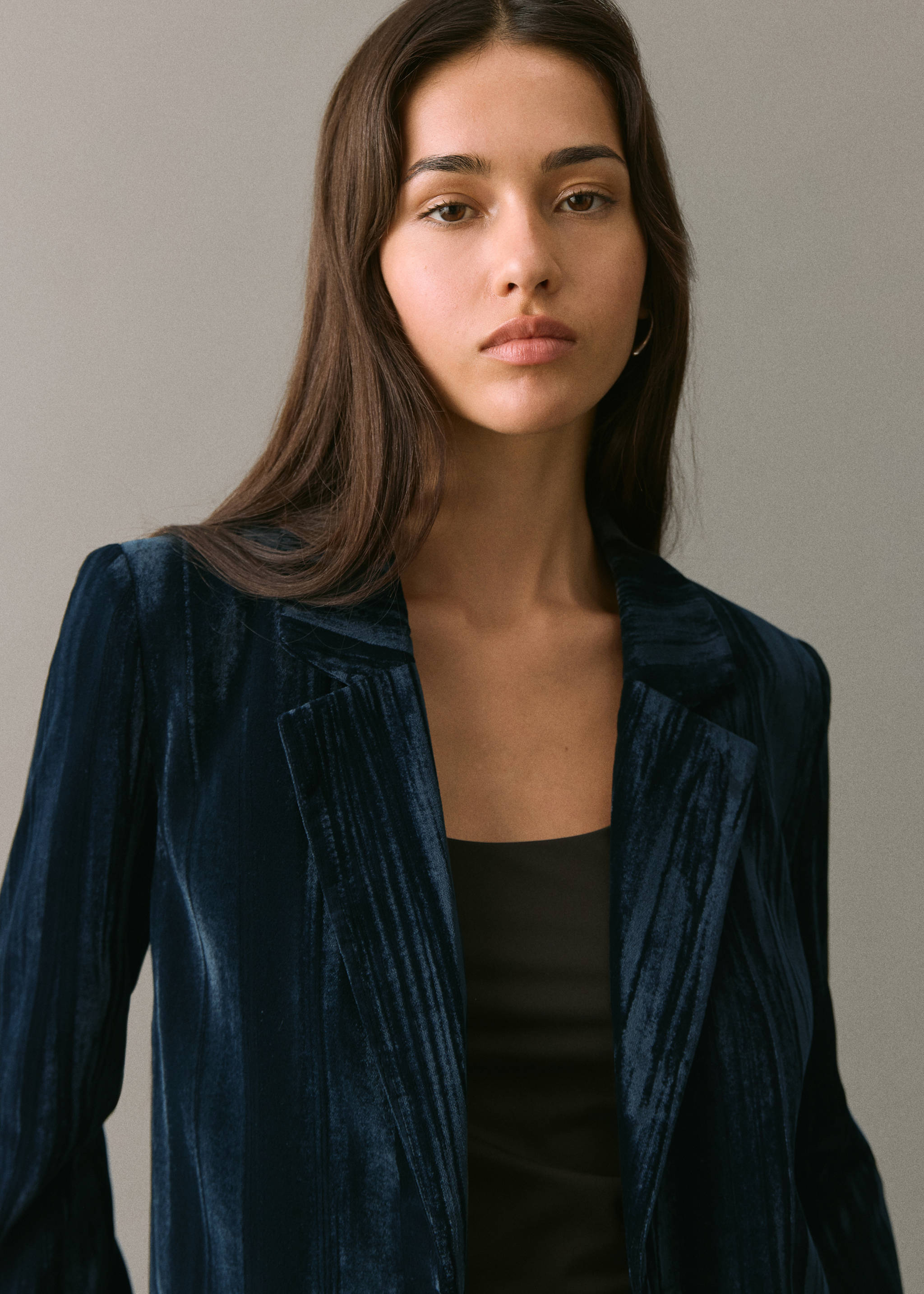 Velvet jacket - Details of the article 1