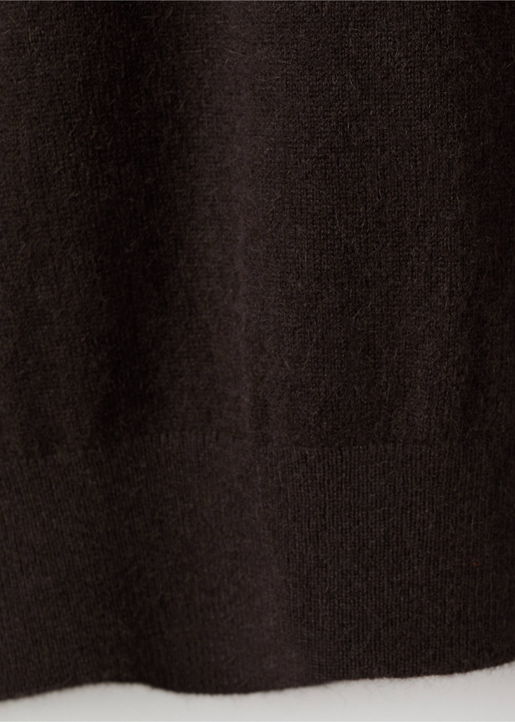 Jersey polo 100% cashmere - Detalle del artículo 0, Chocolate. Ref: 17078276-00.
