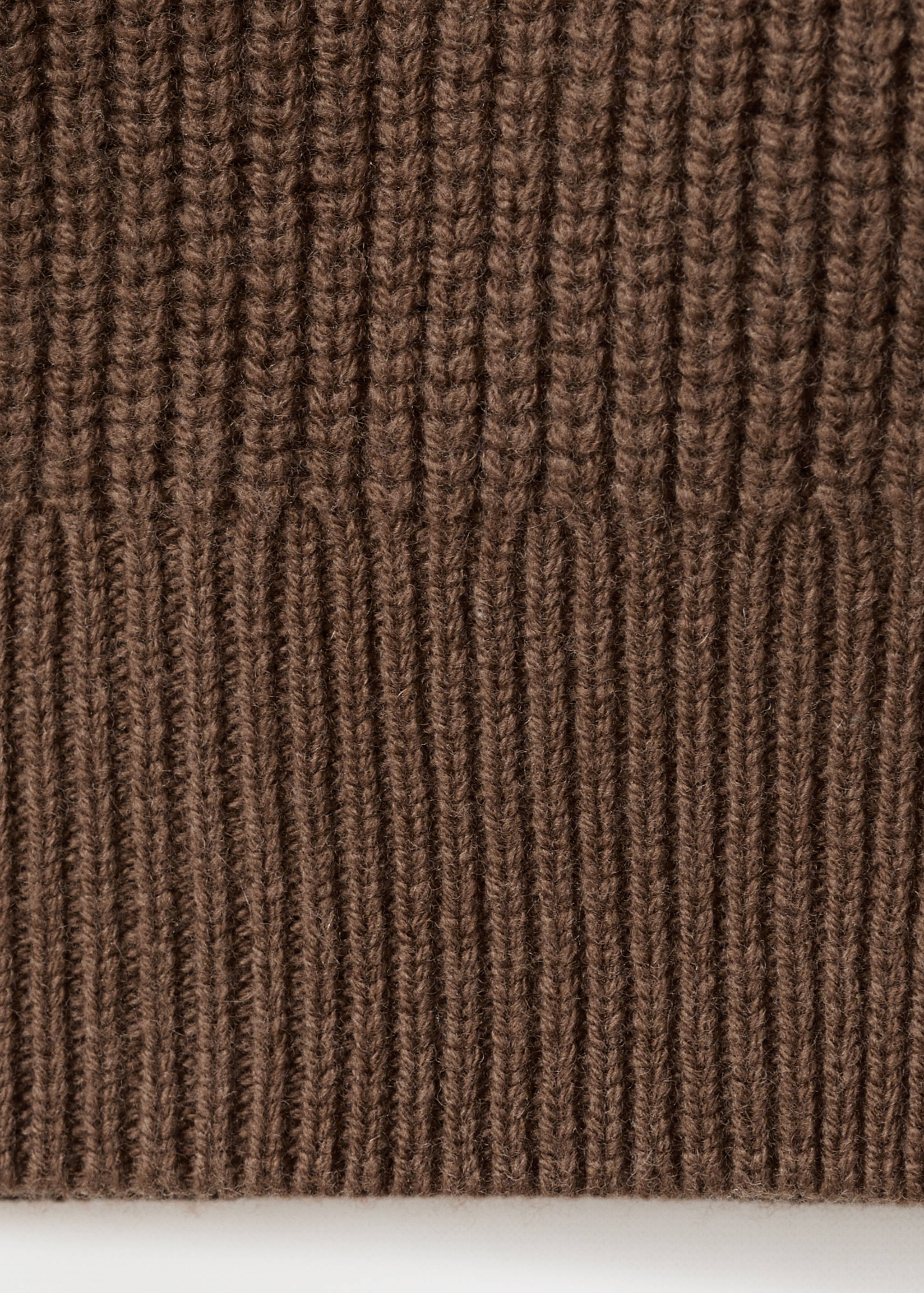 100% wool cardigan with buttons - Details of the article 0