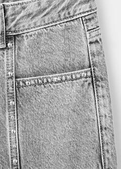 Straight-fit jeans with studs — Denim Grey 6