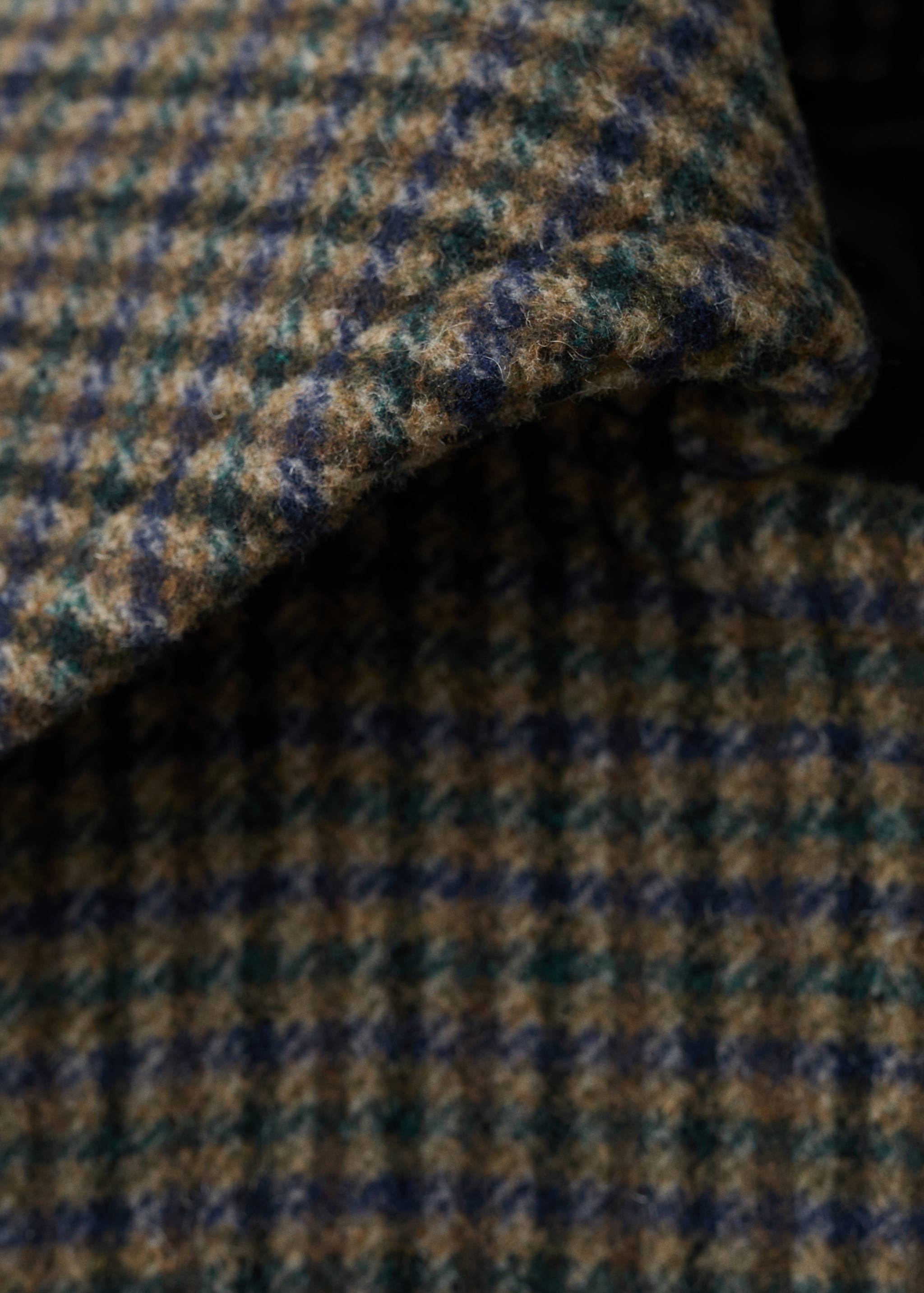 Houndstooth wool jacket - Details of the article 0