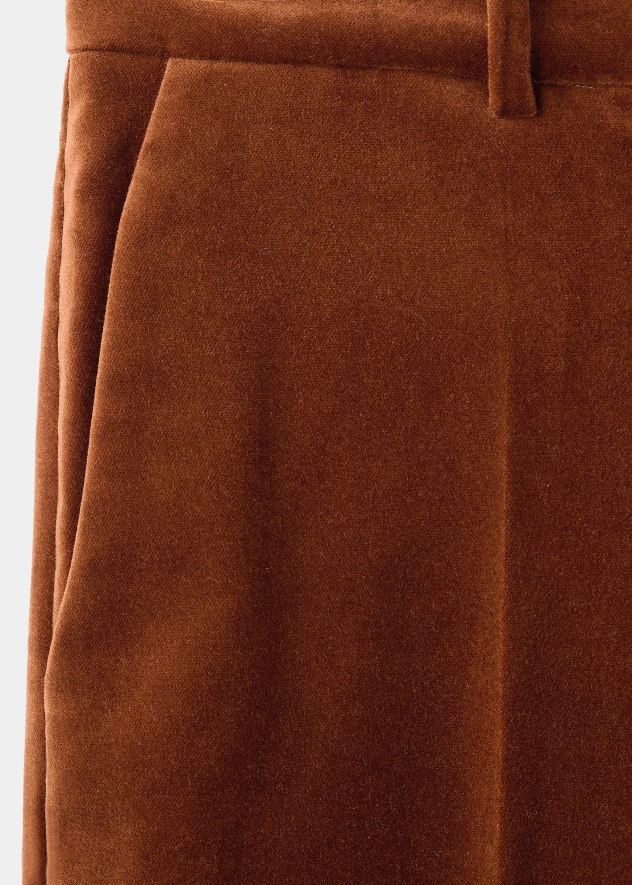 Pantalón traje terciopelo - Detalle del artículo 0