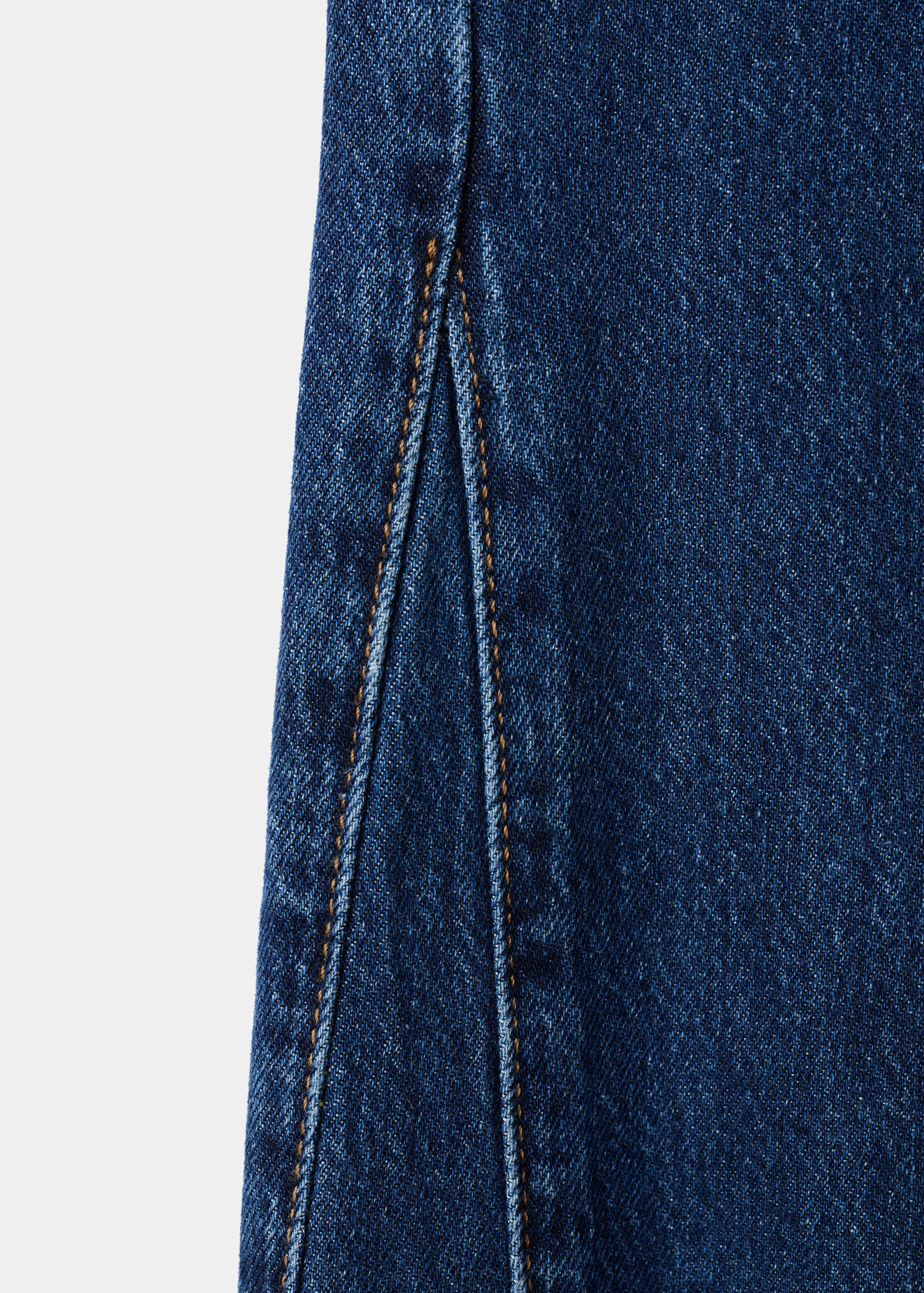 Straight-fit jeans met stiksels - Detail van het artikel 0