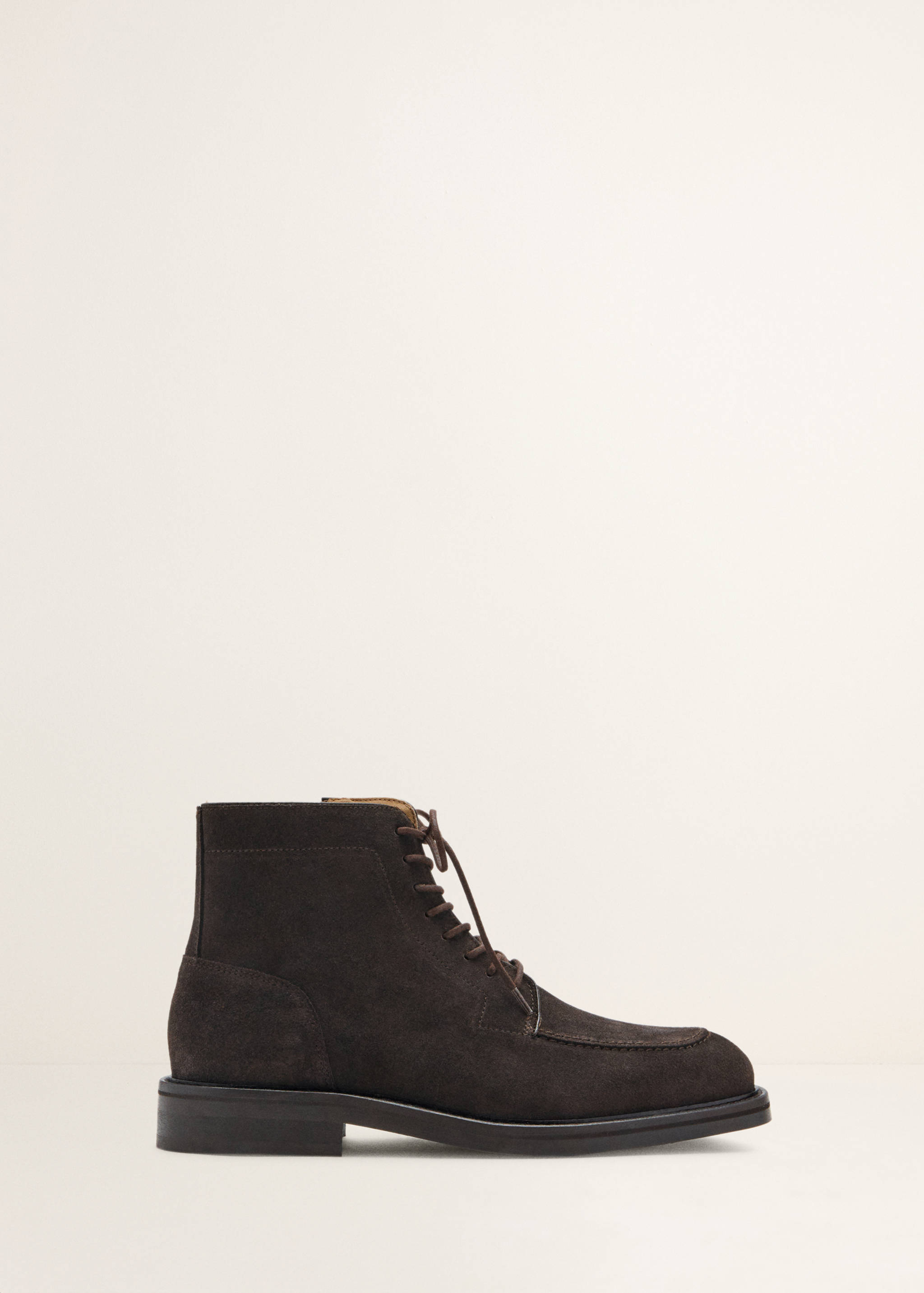 Lace-up leather ankle boots - Article without model