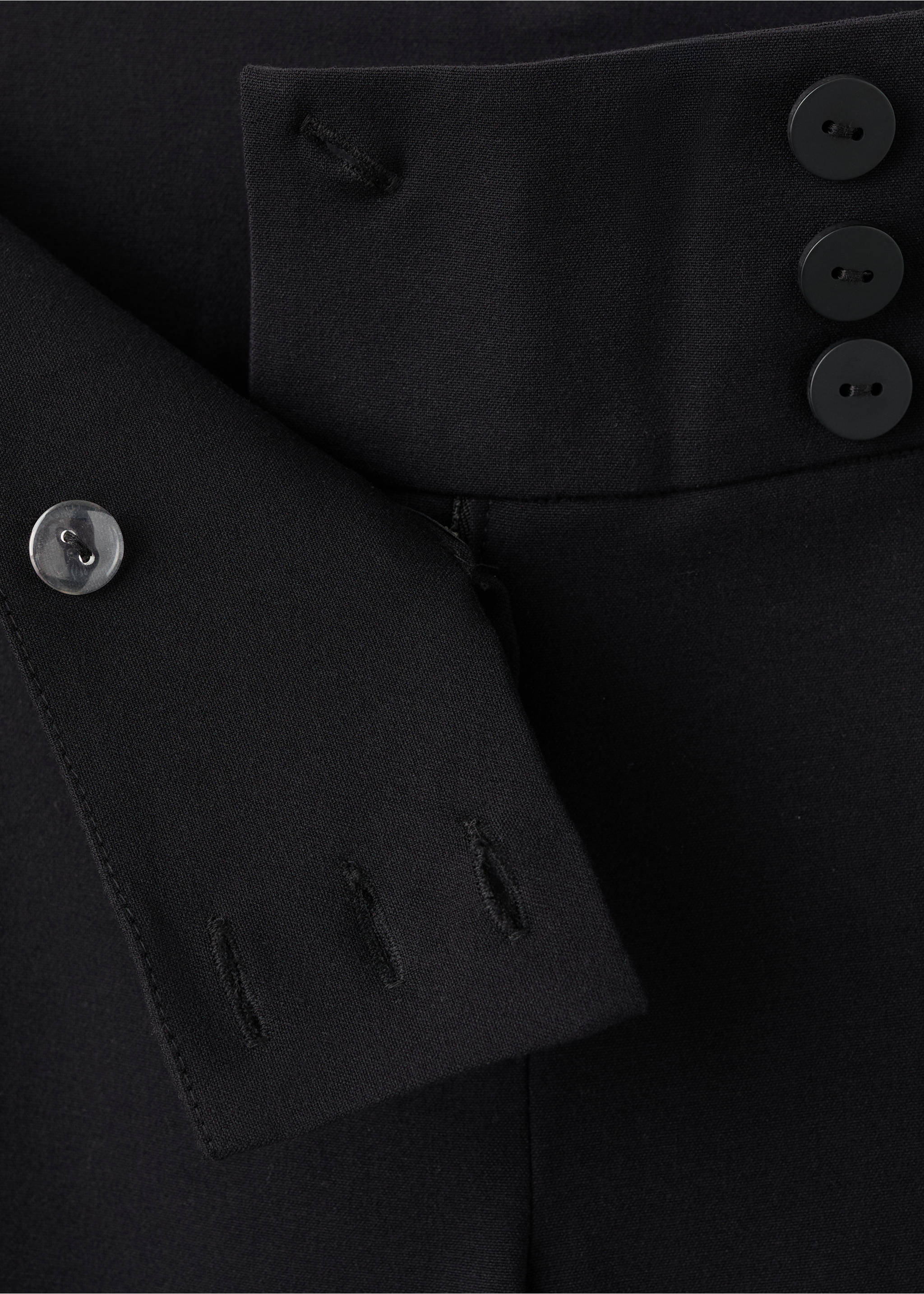 Pantalón recto - Detalle del artículo 0, Negro. Ref: 17078291-00.