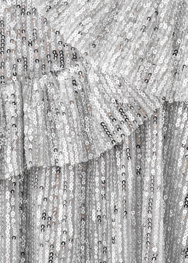 Sequined top — Silver